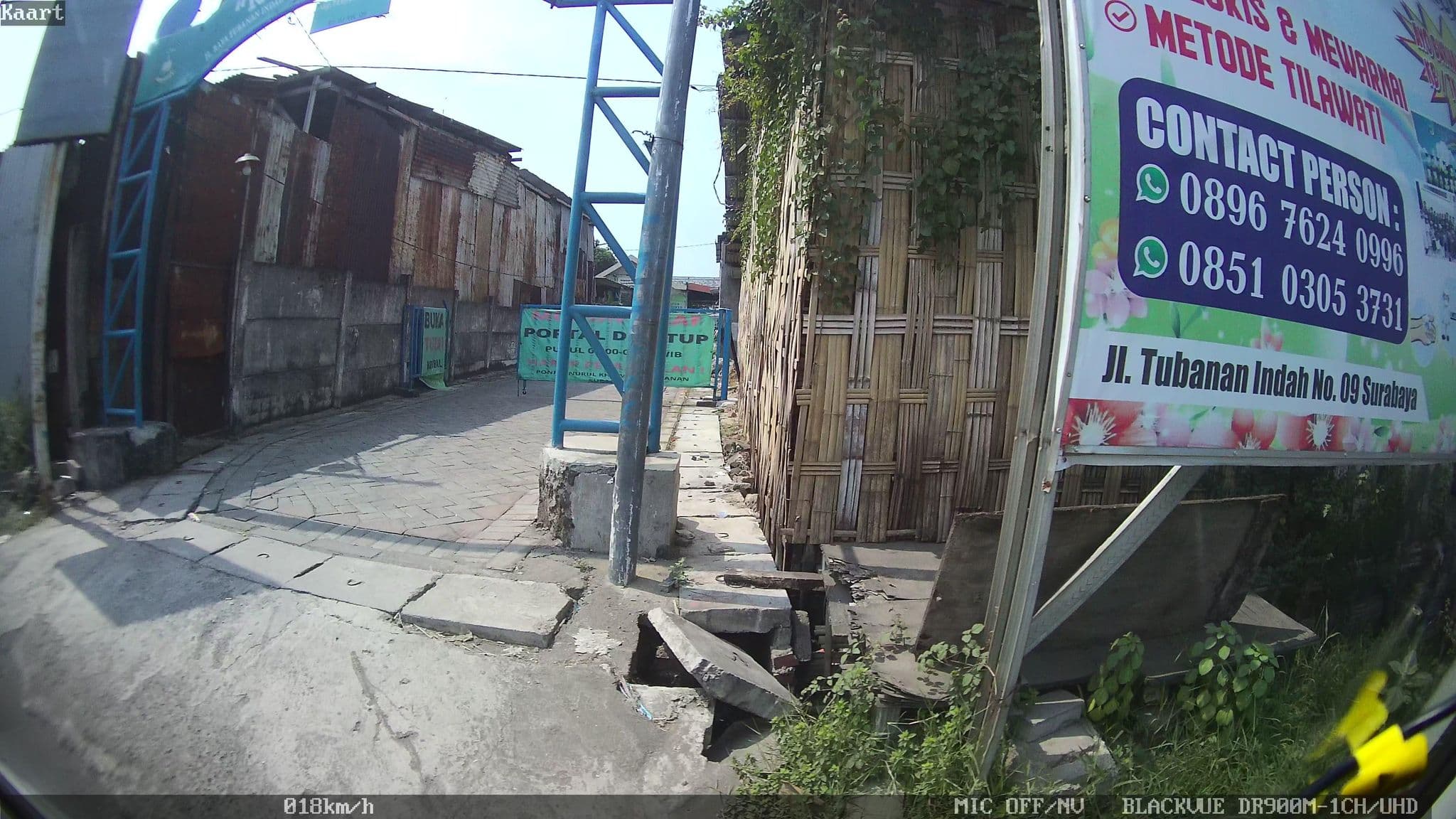 Street view near Royal Merdeka, Surabaya — © kaart_2 (CC BY-SA · Mapillary)