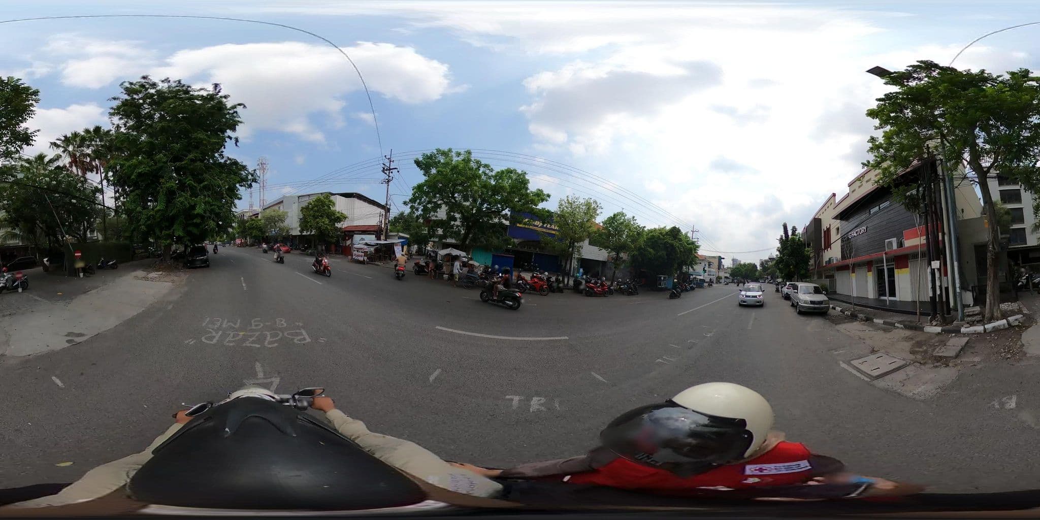 Street view near Prime Royal Hotel, Surabaya — © danbjoseph (CC BY-SA · Mapillary)