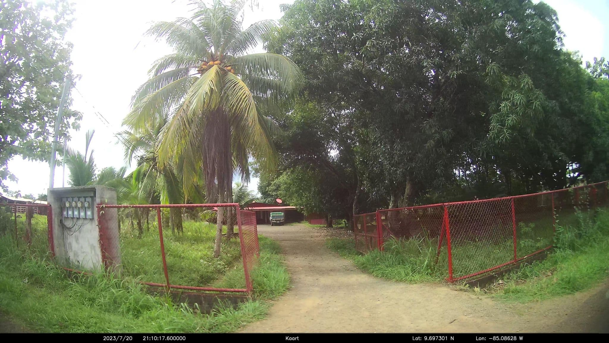 Street view near Cabinas Tazmin, Paquera