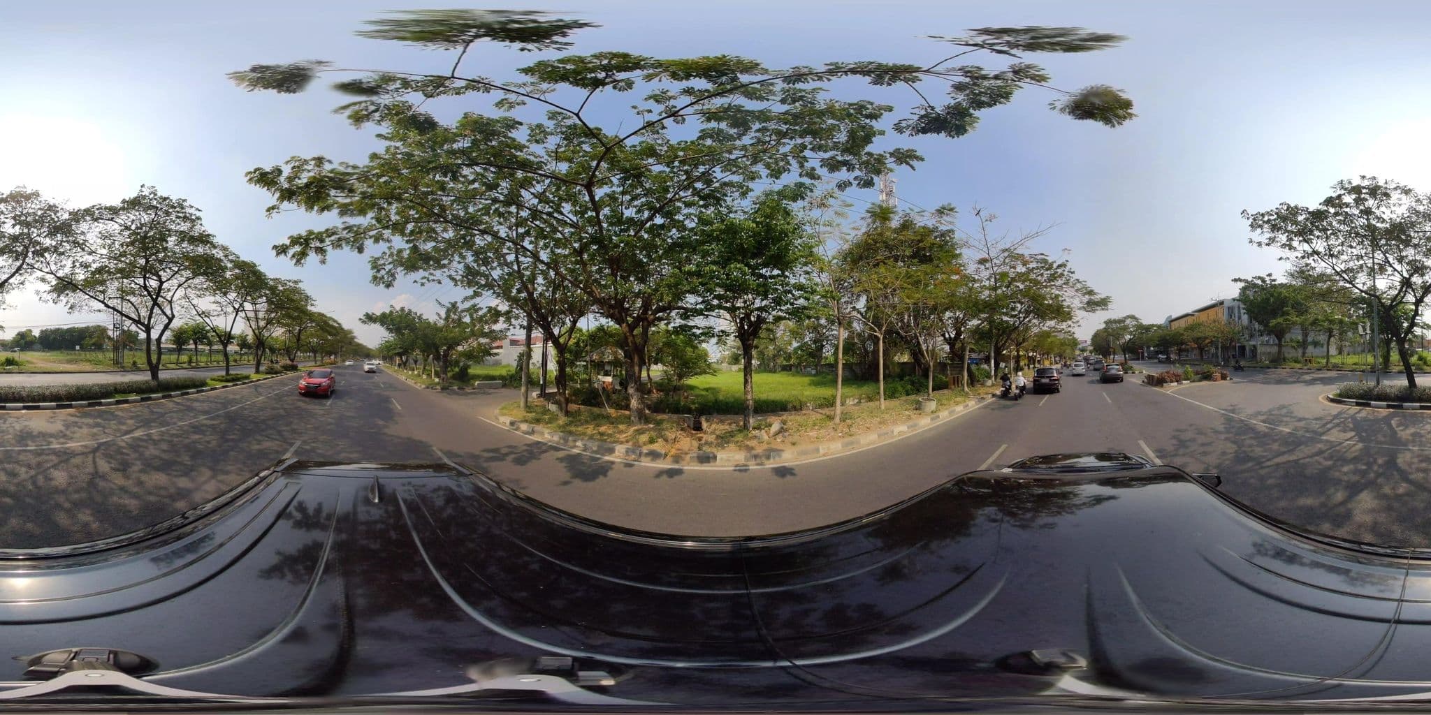 Street view near Grace Setia Hotel, Surabaya — © danbjoseph (CC BY-SA · Mapillary)
