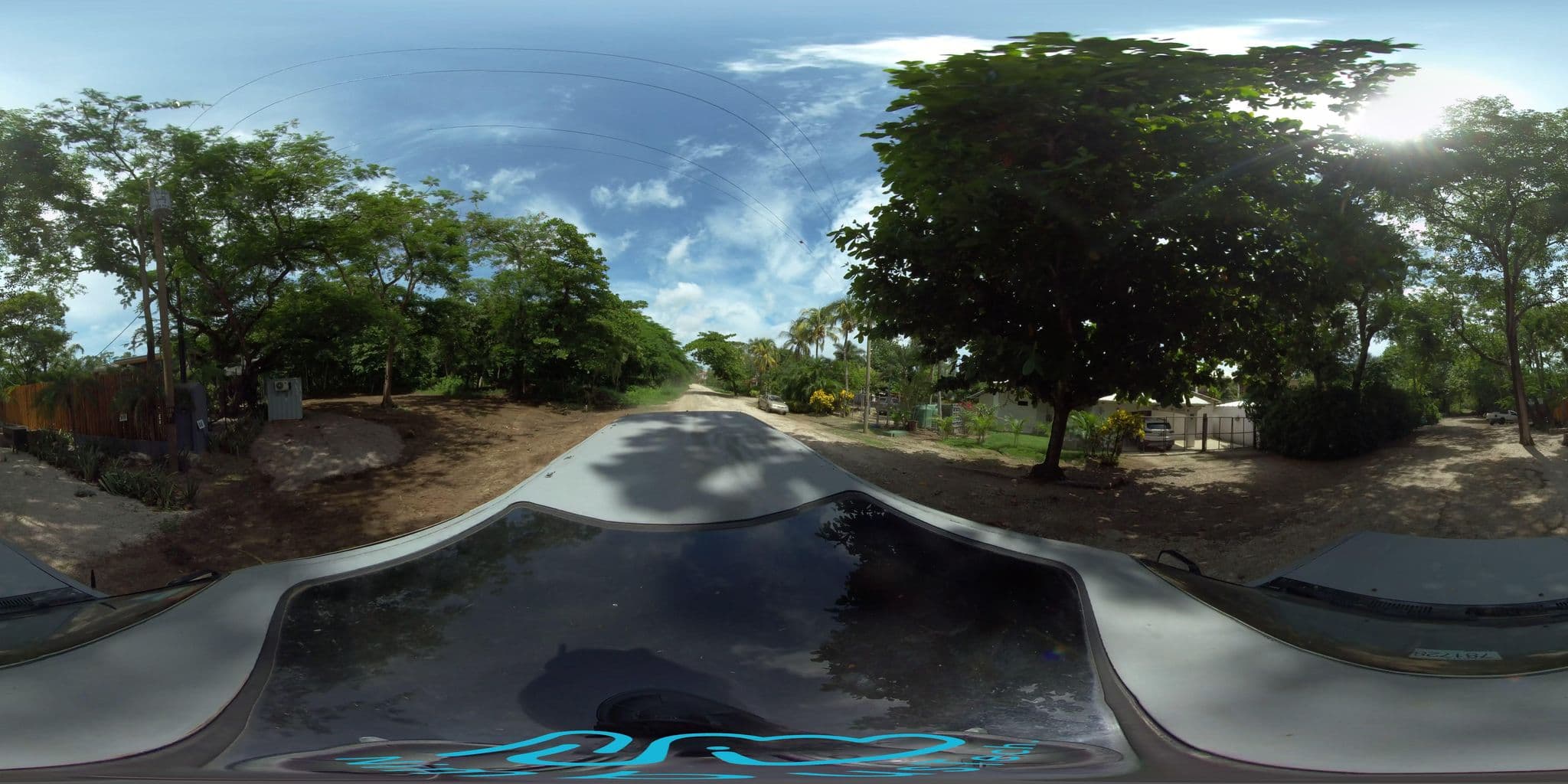 Street view near Casa Mirage, Tamarindo