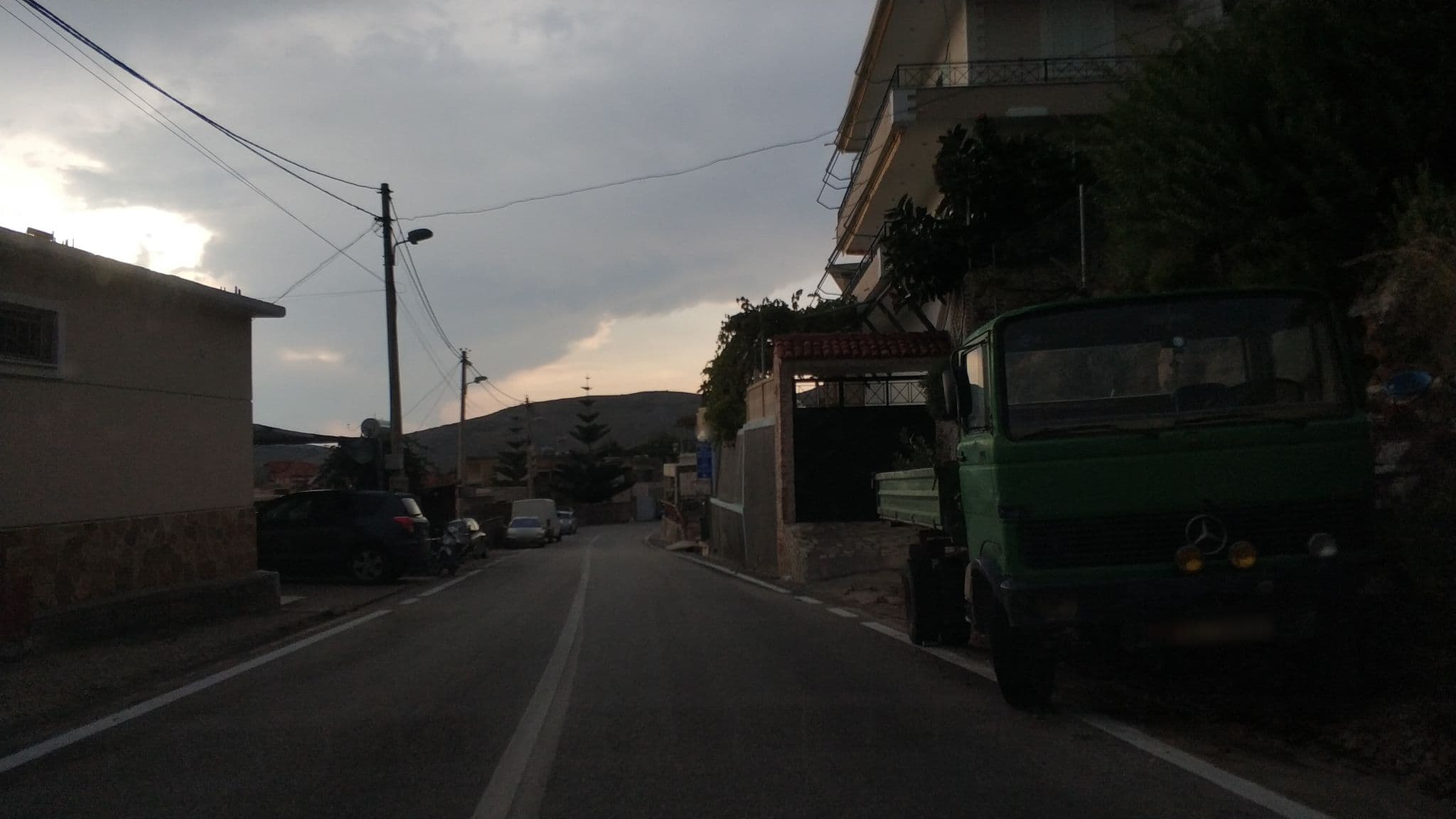 Street view near Pano Rooms, Himarë — © freddouhelk (CC BY-SA · Mapillary)