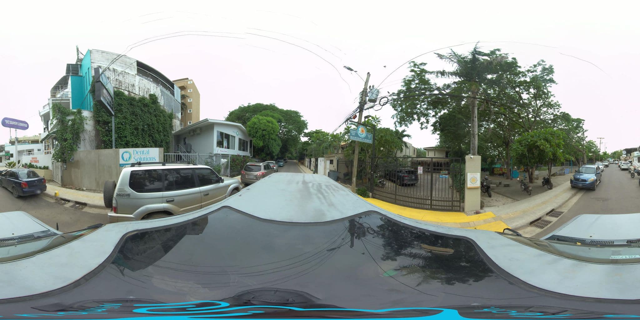 Street view near Domus Kahuna, Tamarindo