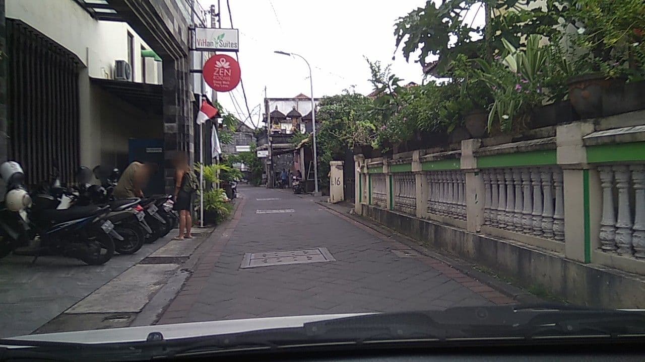 Street view near Vihan Suite Hotel. Tuban. Bali, Kuta — © rodionoff (CC BY-SA · Mapillary)