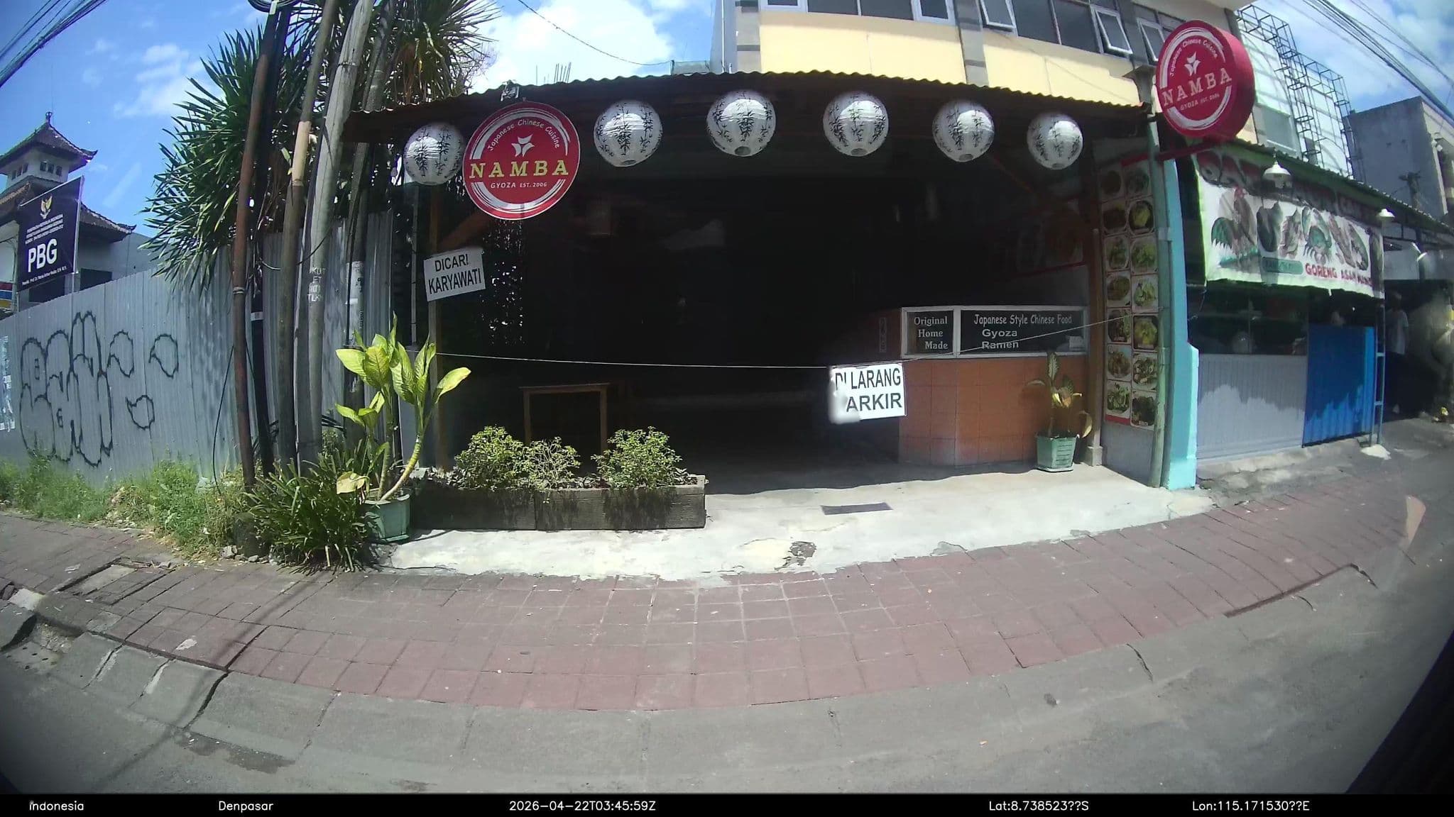Street view near Room 219 Quest Hotel, Kuta — © Kaart---360 (CC BY-SA · Mapillary)