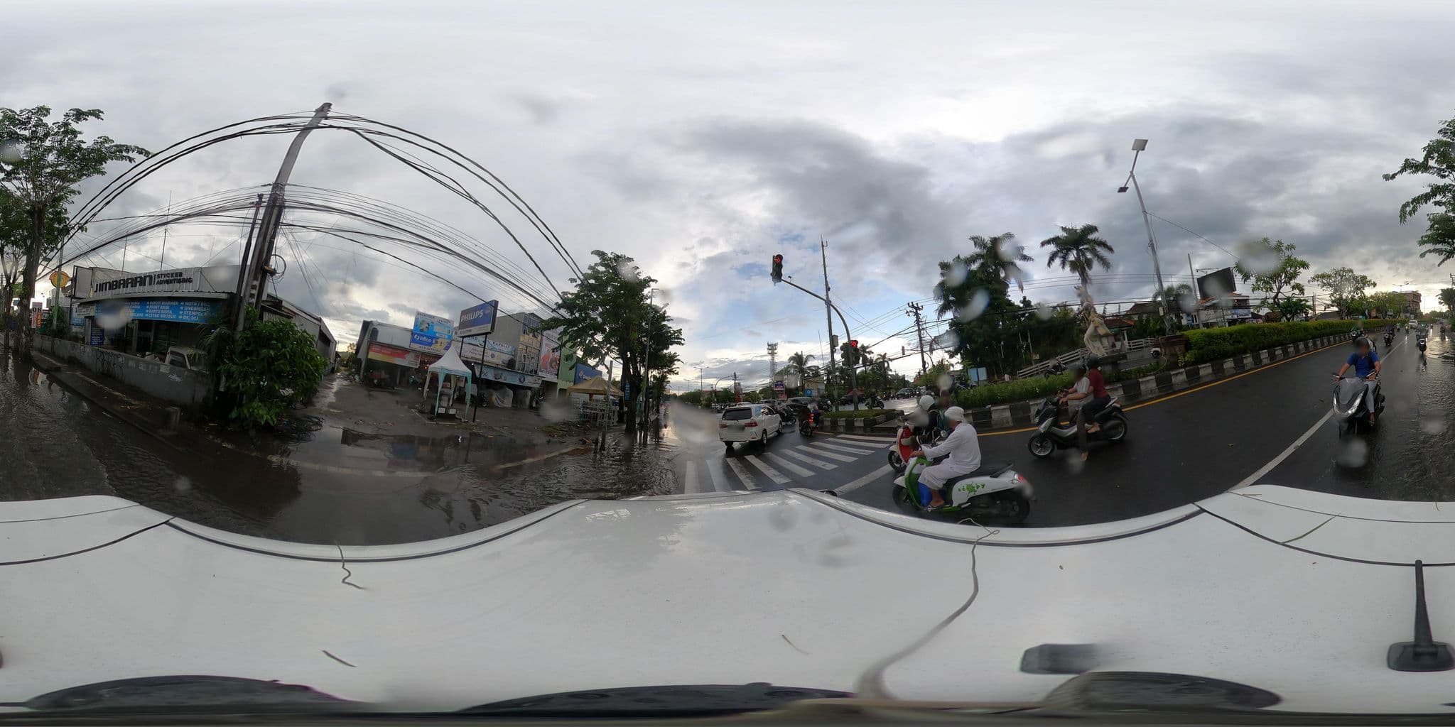 Street view near Inna Kuta Beach Hotel, Cottages & Spa, Jimbaran — © Kaart---360 (CC BY-SA · Mapillary)