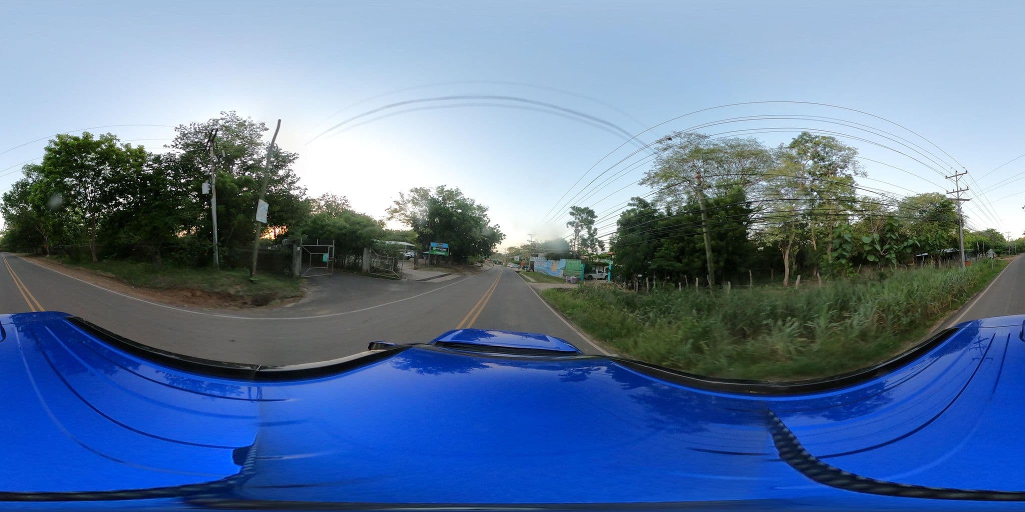 Street view near Hotel Conchal, Tamarindo