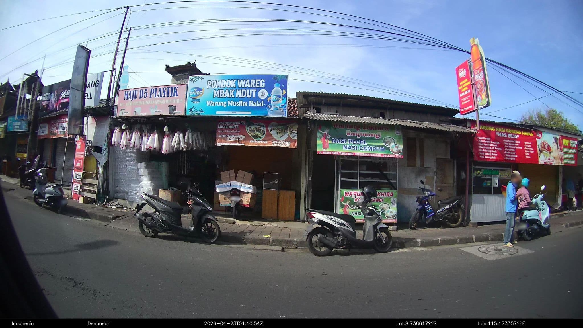 Street view near Asto hotel jalan kediri, Kuta — © Kaart---360 (CC BY-SA · Mapillary)