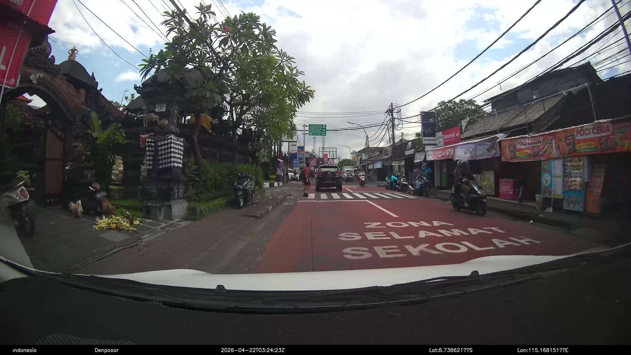 Street view near Villa Maya Sayang, Kuta — © Kaart---360 (CC BY-SA · Mapillary)