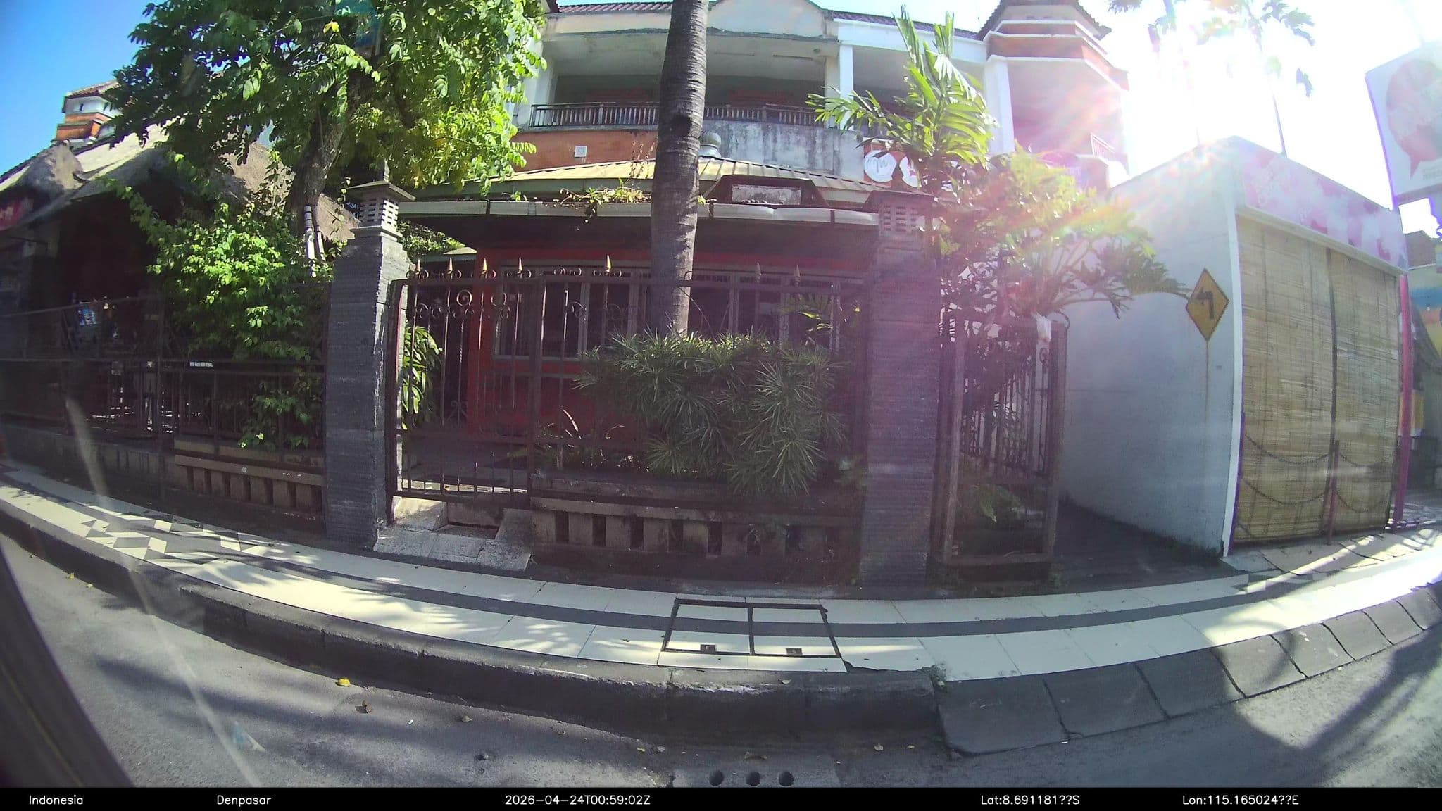 Street view near Sentosa Villa, Legian — © Kaart---RIGHT (CC BY-SA · Mapillary)