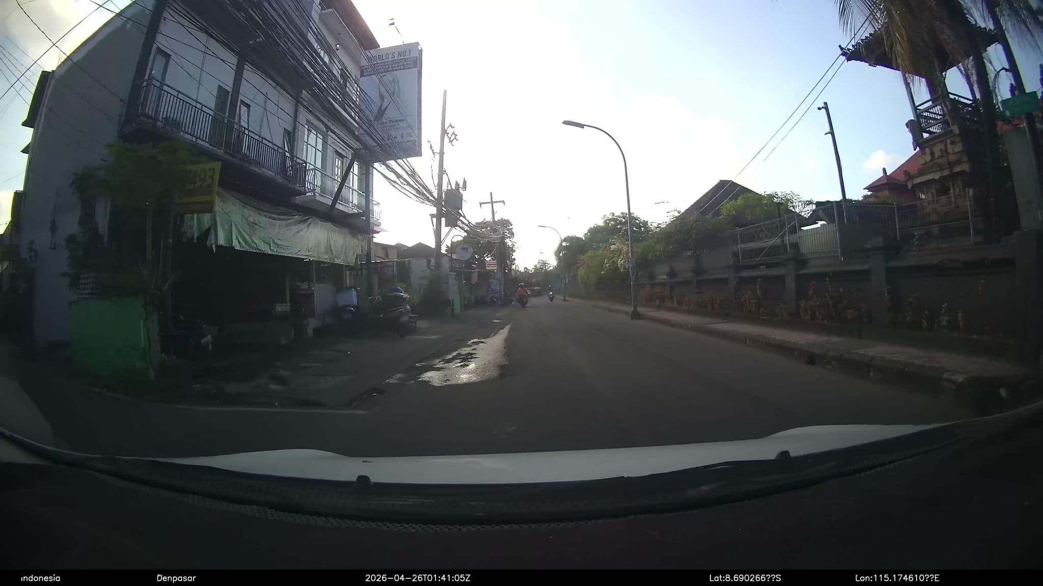 Street view near Vansari Serenity Villa, Legian — © Kaart---FRONT (CC BY-SA · Mapillary)