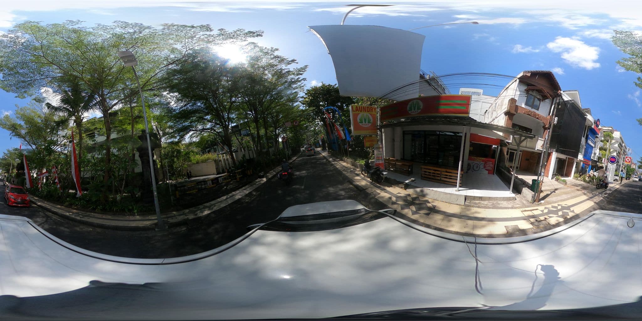 Street view near Rooftop Pool And Bar At Sol House Legain, Legian — © kaart_360 (CC BY-SA · Mapillary)