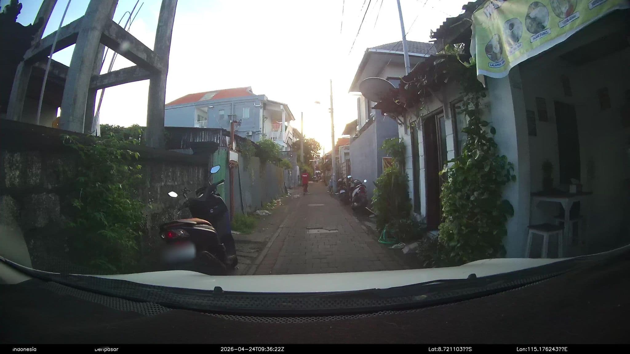 Street view near legian bed room, Kuta — © Kaart---FRONT (CC BY-SA · Mapillary)