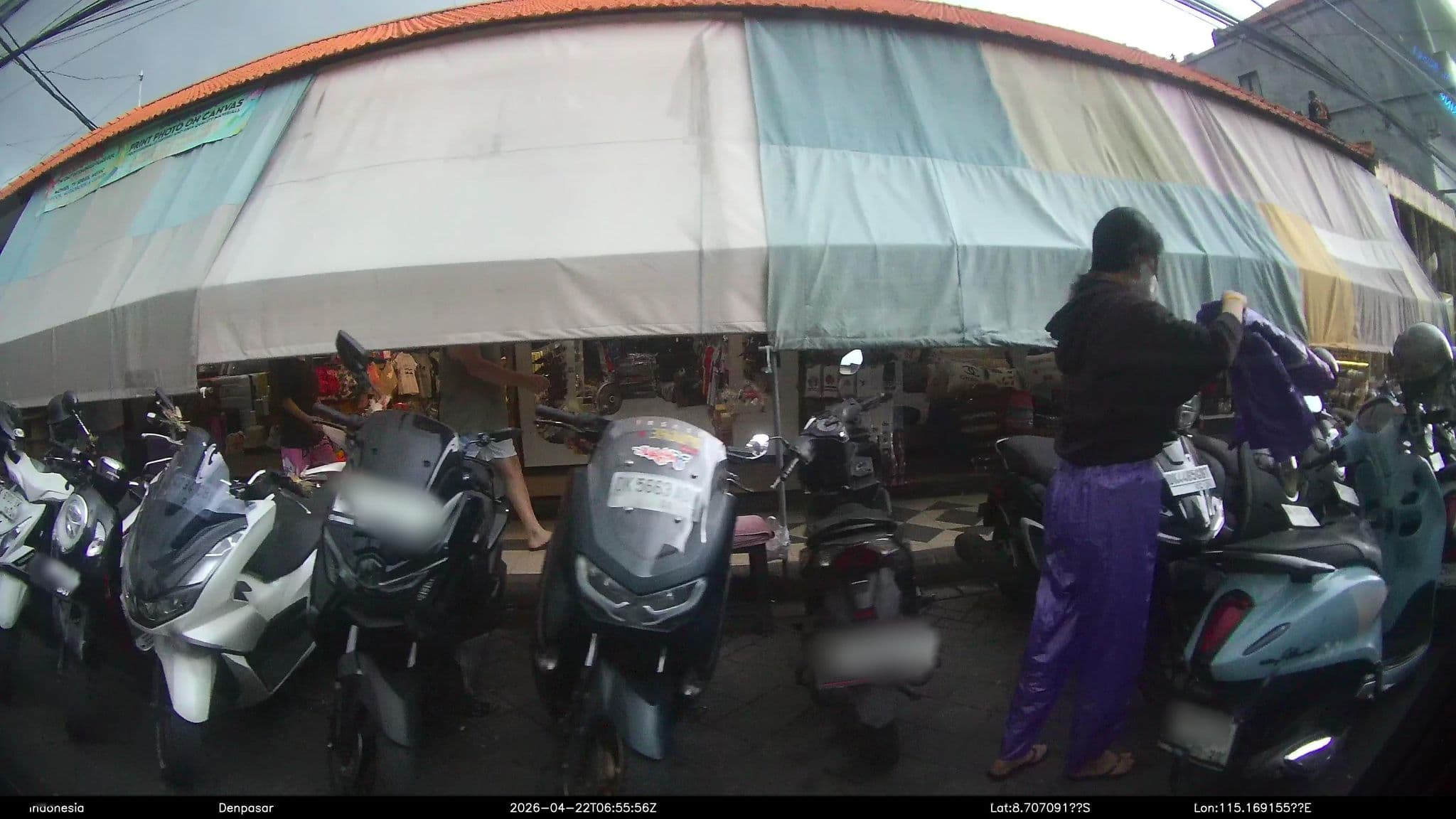 Street view near Suriwathi Hotel, Legian — © Kaart---LEFT (CC BY-SA · Mapillary)