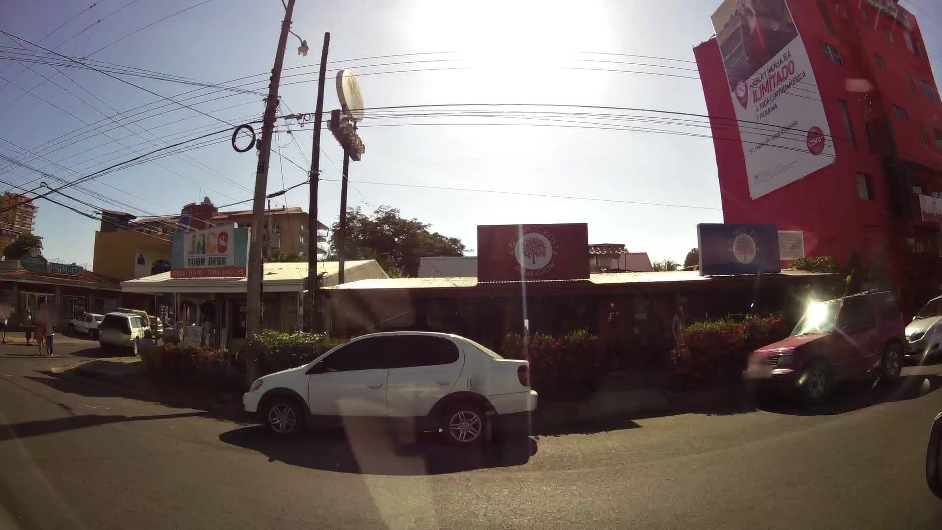 Street view near Hotel Republik, Jacó