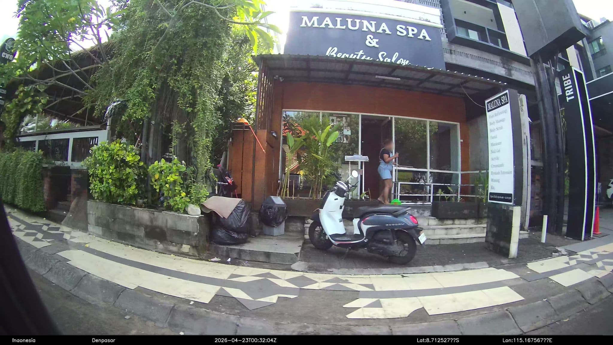 Street view near TRIBE Bali Kuta Beach, Legian — © Kaart---RIGHT (CC BY-SA · Mapillary)