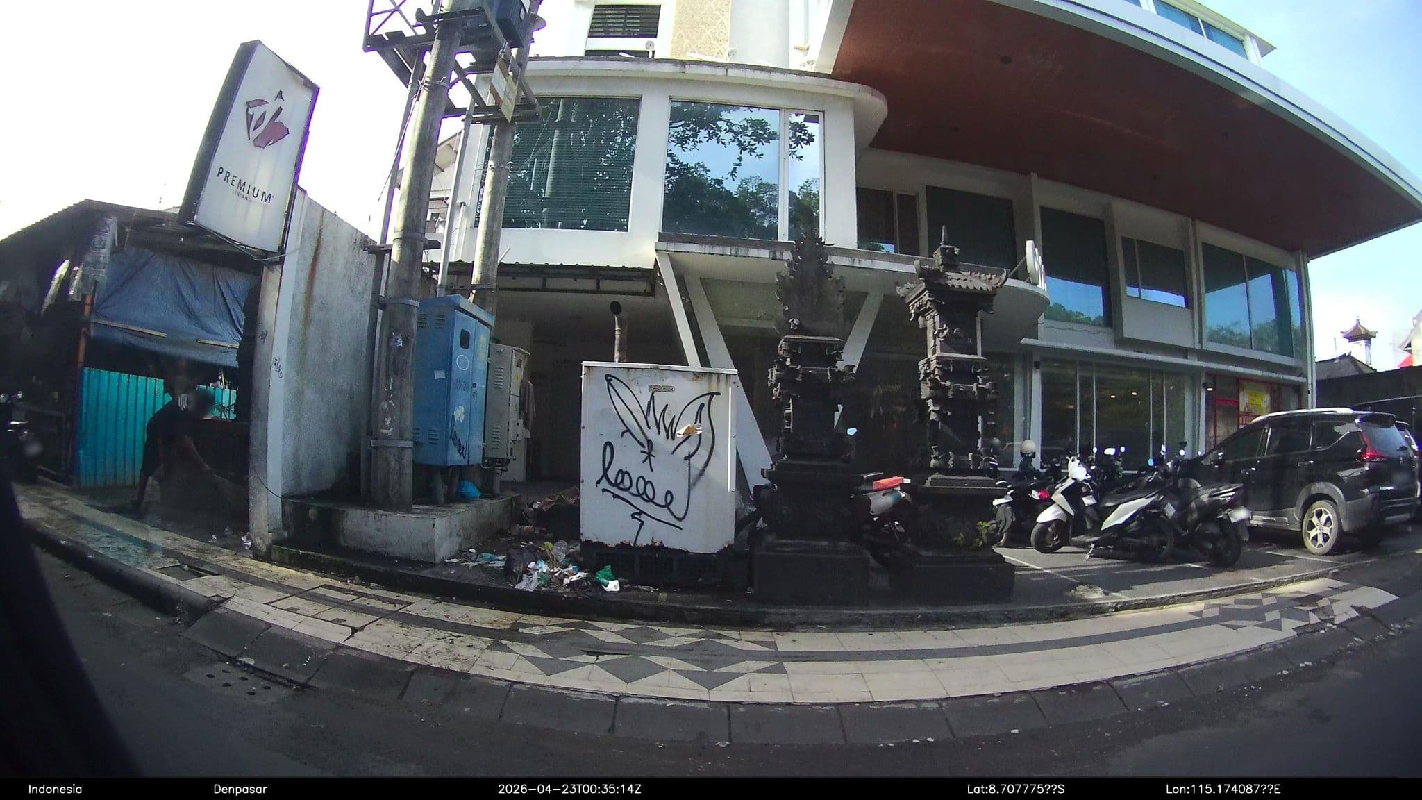Street view near ex hotel prani, Legian — © Kaart---RIGHT (CC BY-SA · Mapillary)
