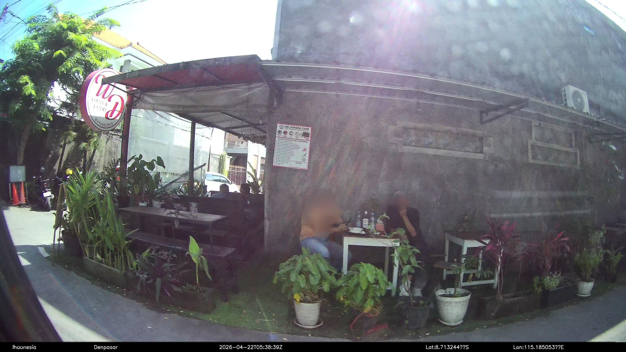 Street view near Indopurejoy Hostel, Kuta — © Kaart---RIGHT (CC BY-SA · Mapillary)