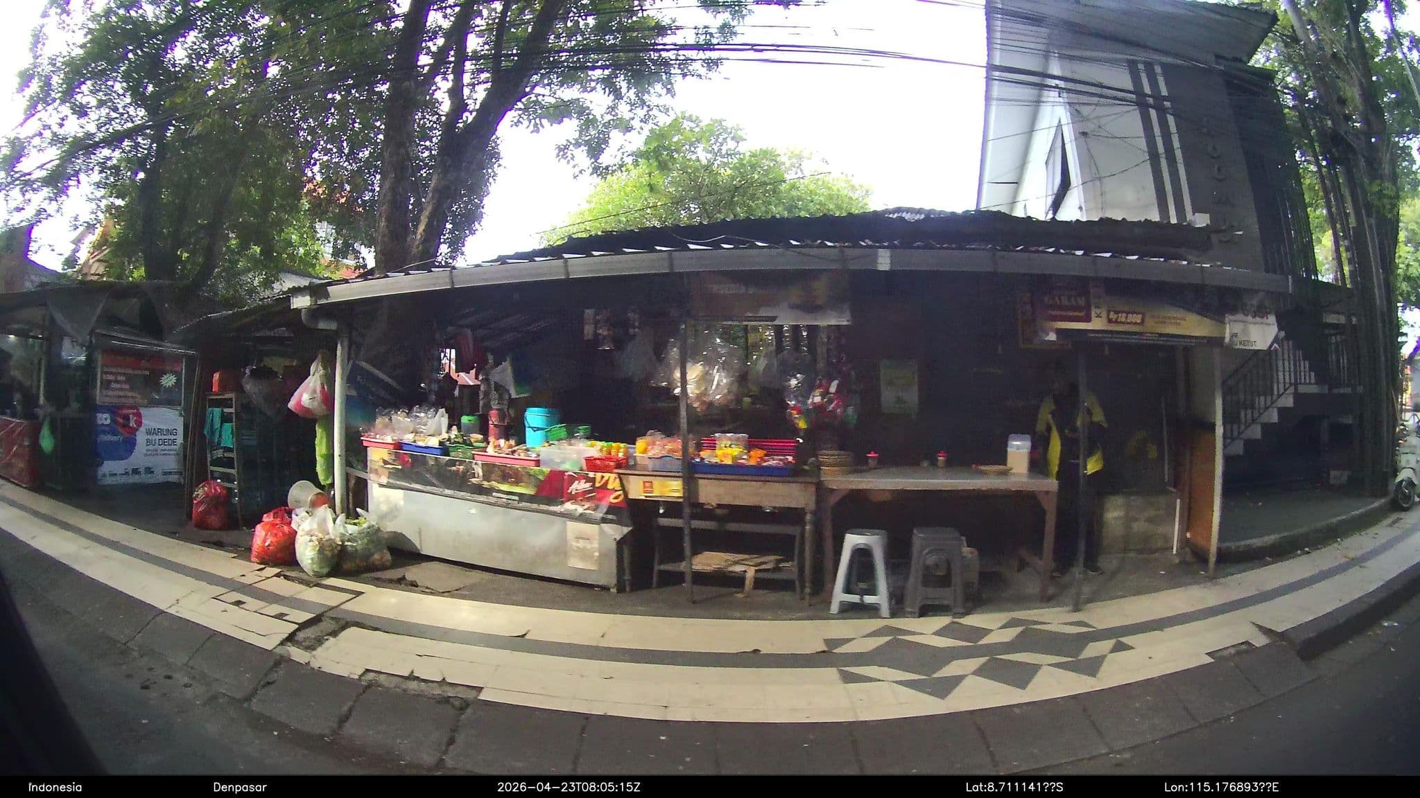 Street view near The Stones Hotel, Legian — © Kaart---RIGHT (CC BY-SA · Mapillary)