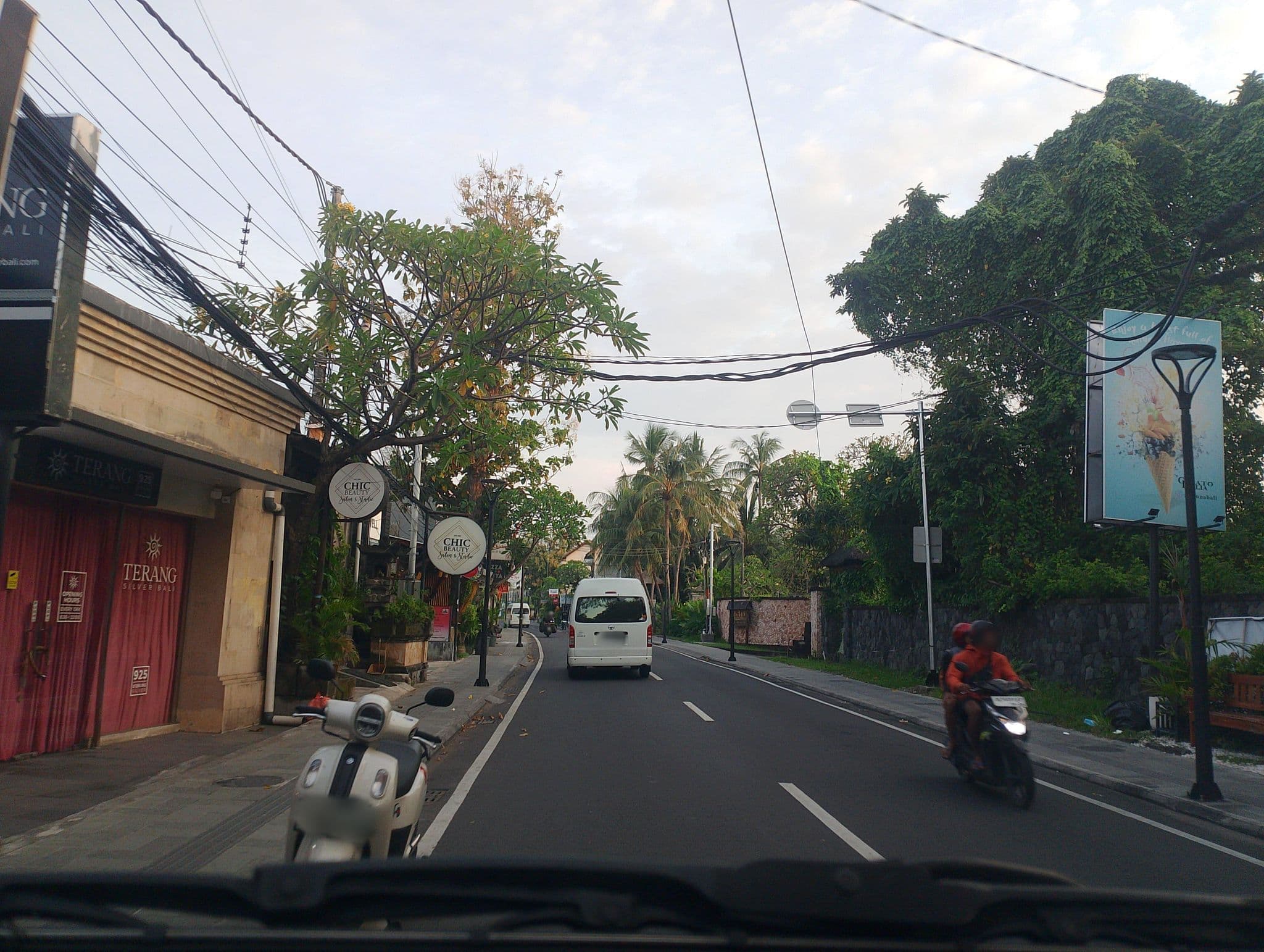 Street view near Swiss Bell Hotel Sanur Bali, Sanur — © patricioximenes (CC BY-SA · Mapillary)