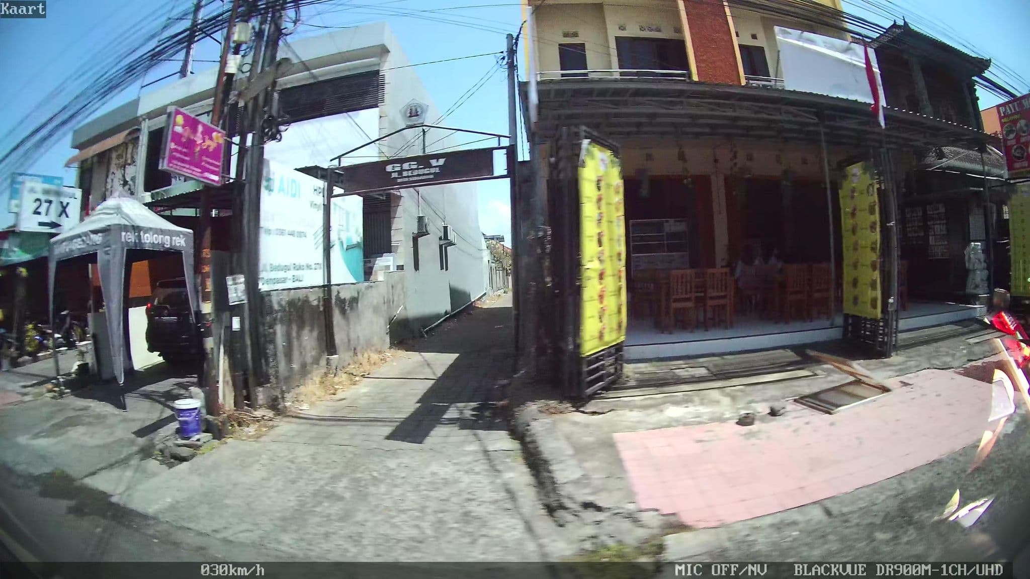 Street view near Warung Recreasi Bedugul, Sanur — © kaart_2 (CC BY-SA · Mapillary)