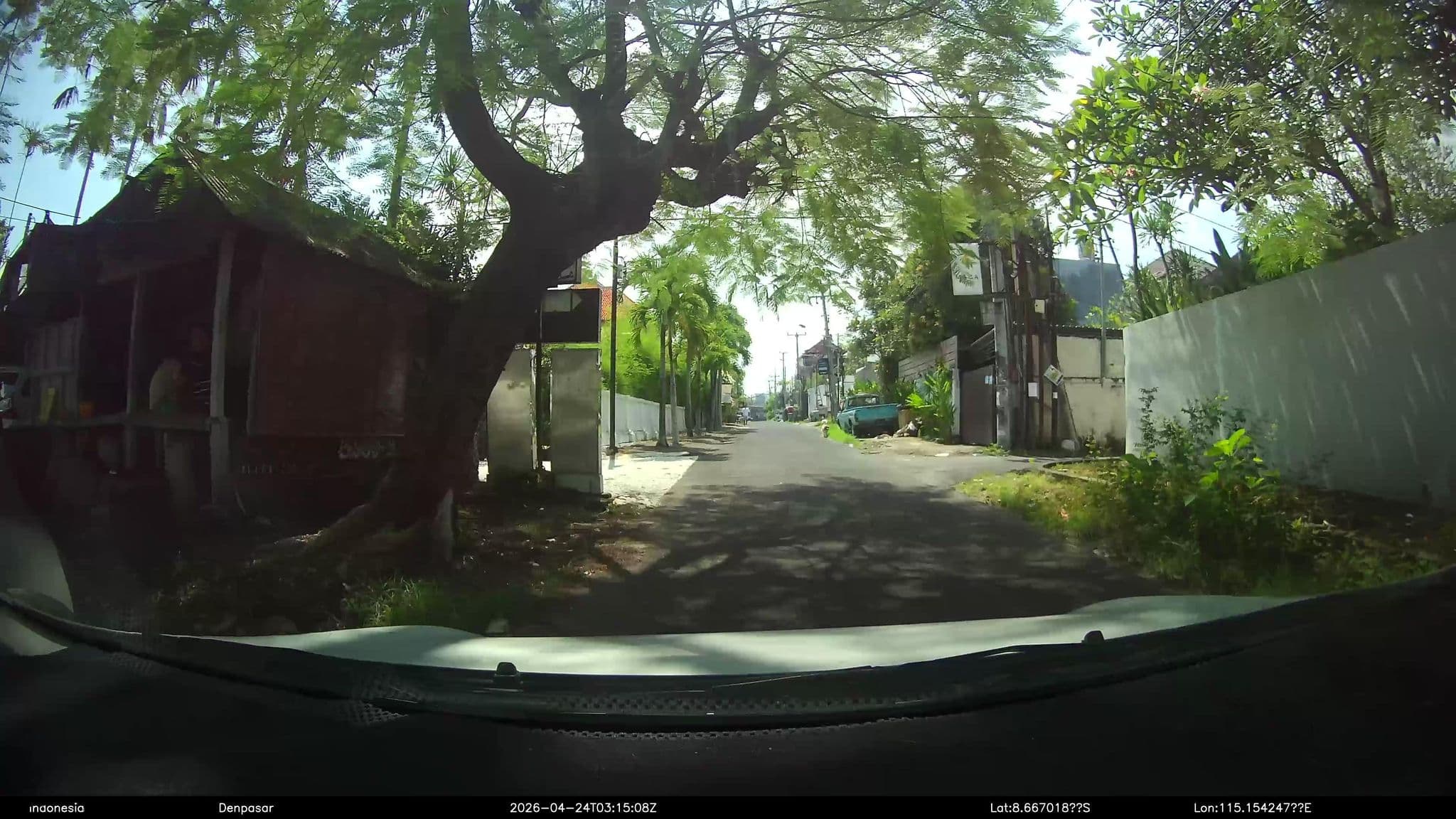 Street view near Navya Villas Bali, Legian — © Kaart---FRONT (CC BY-SA · Mapillary)