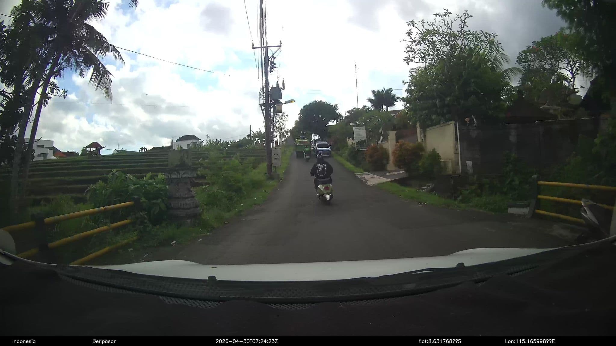 Street view near Dawas Villa Canggu Bali, Dalung — © Kaart---FRONT (CC BY-SA · Mapillary)