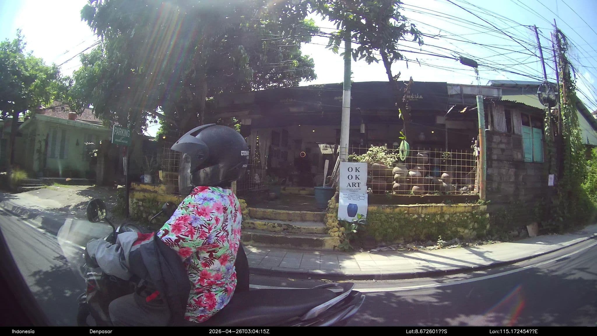 Street view near Tanjung Asri Villa, Legian — © Kaart---RIGHT (CC BY-SA · Mapillary)