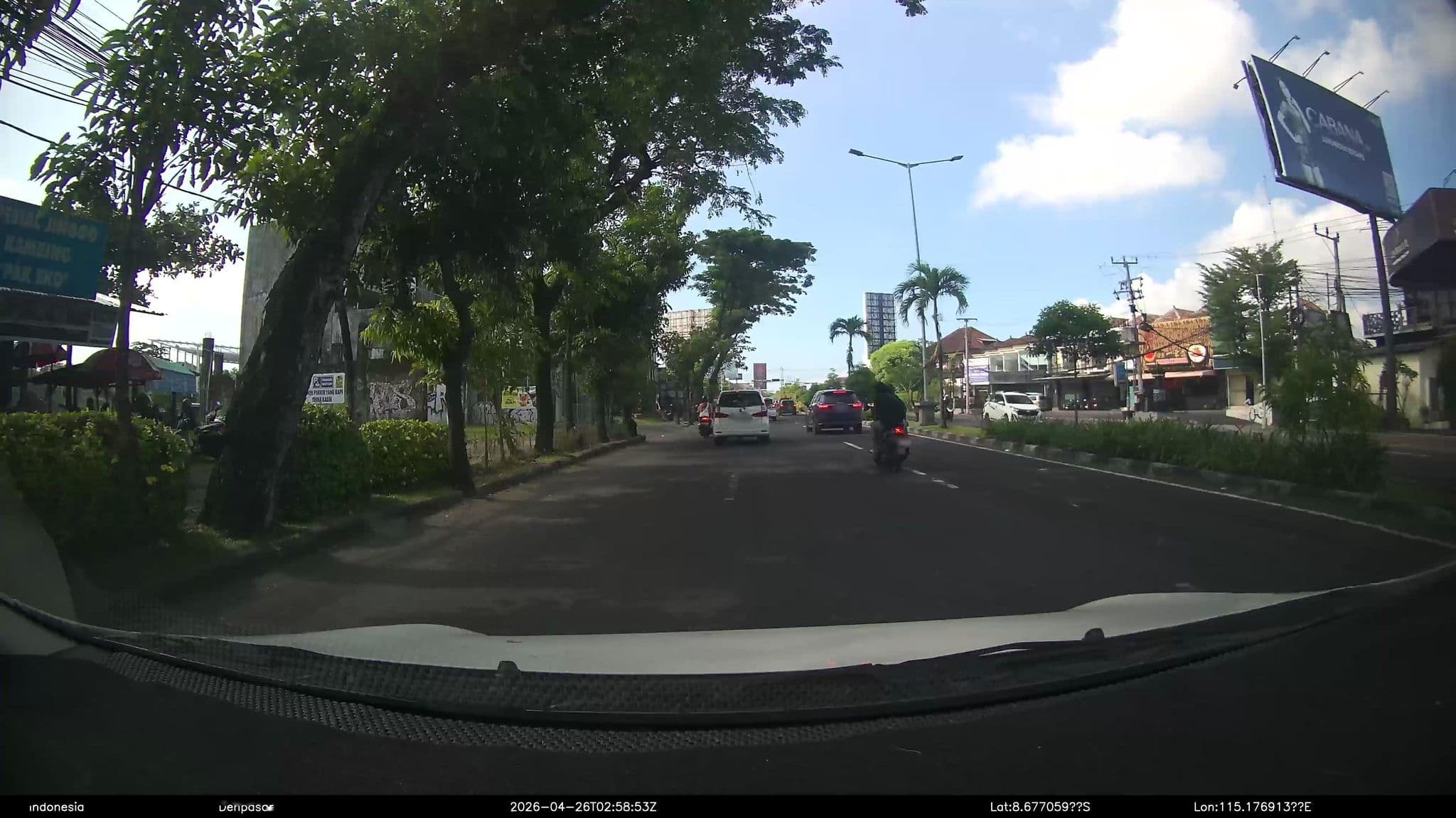 Street view near The Maha, Legian — © Kaart---FRONT (CC BY-SA · Mapillary)