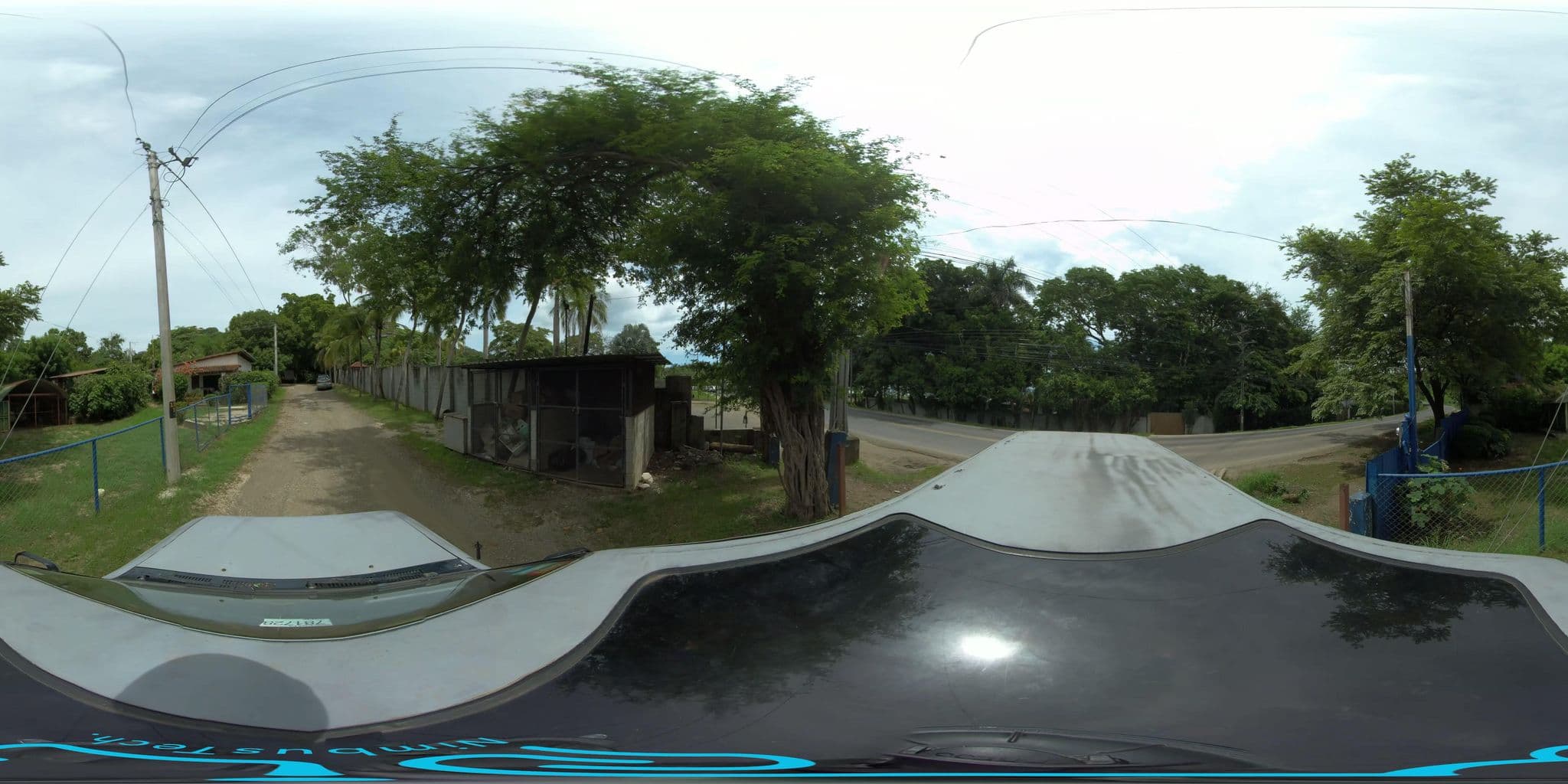 Street view near The Surf House, Tamarindo