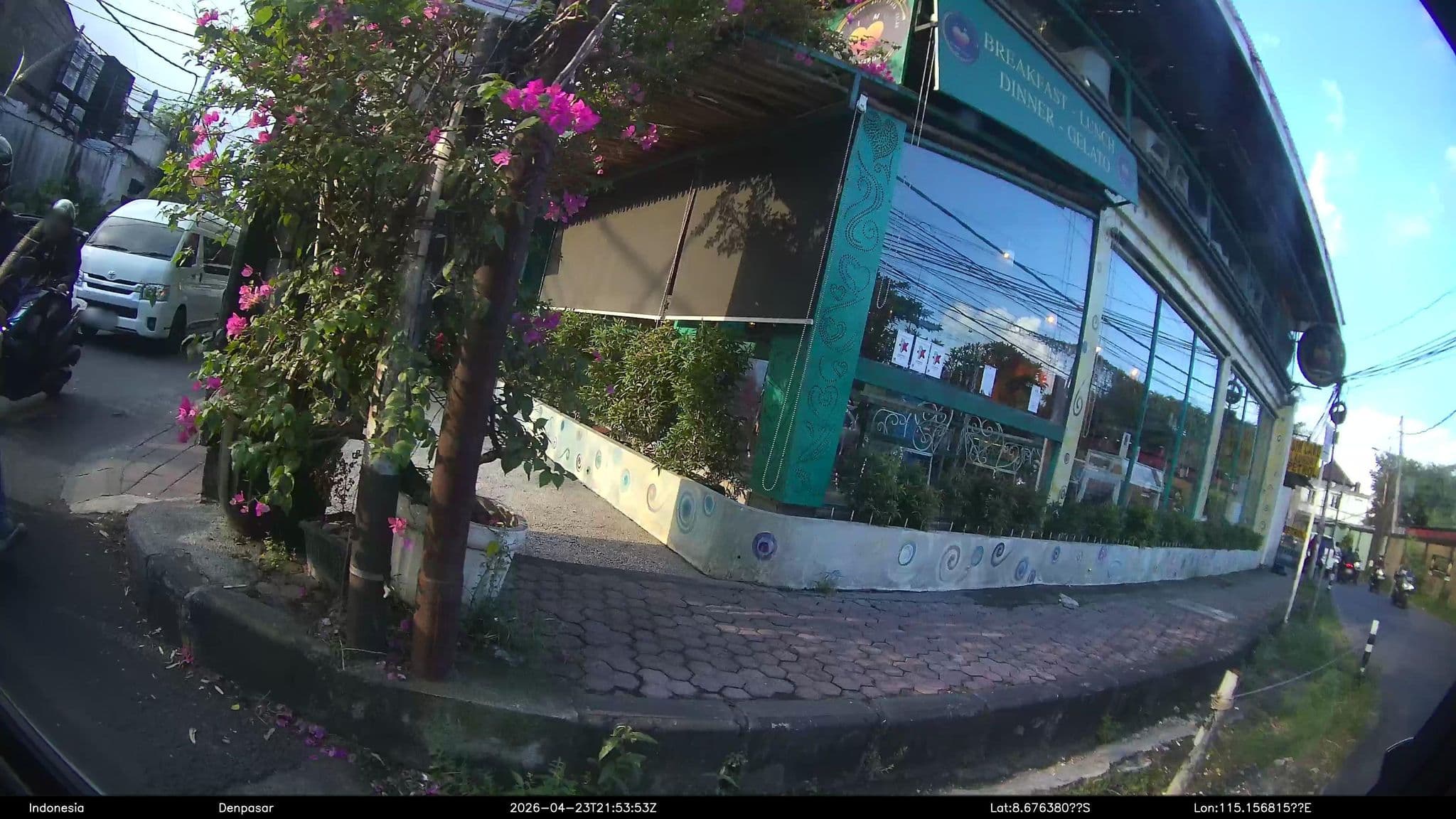 Street view near Evangeline Villa, Legian — © Kaart---LEFT (CC BY-SA · Mapillary)