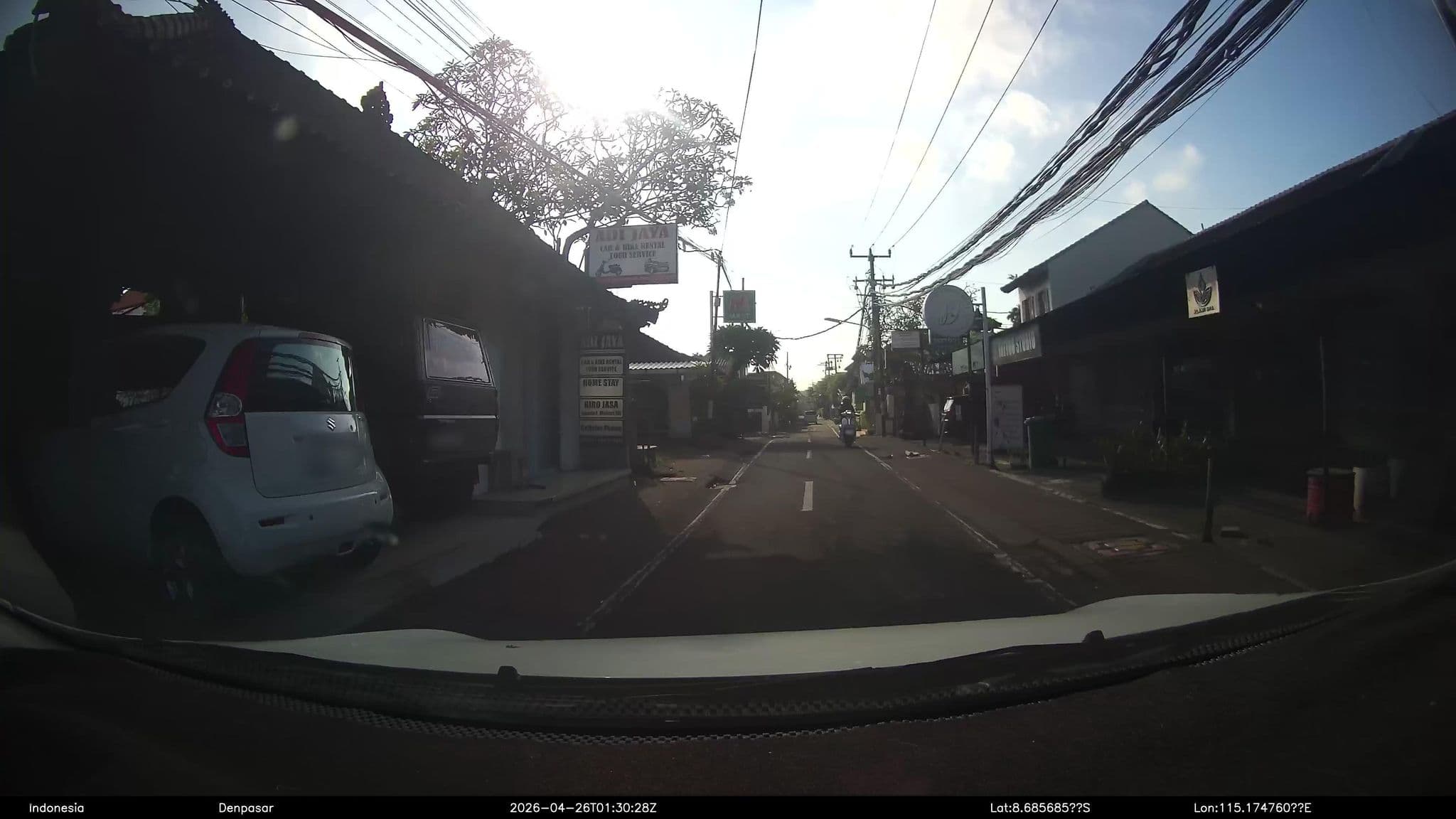 Street view near Grania Bali Villa, Legian — © Kaart---FRONT (CC BY-SA · Mapillary)