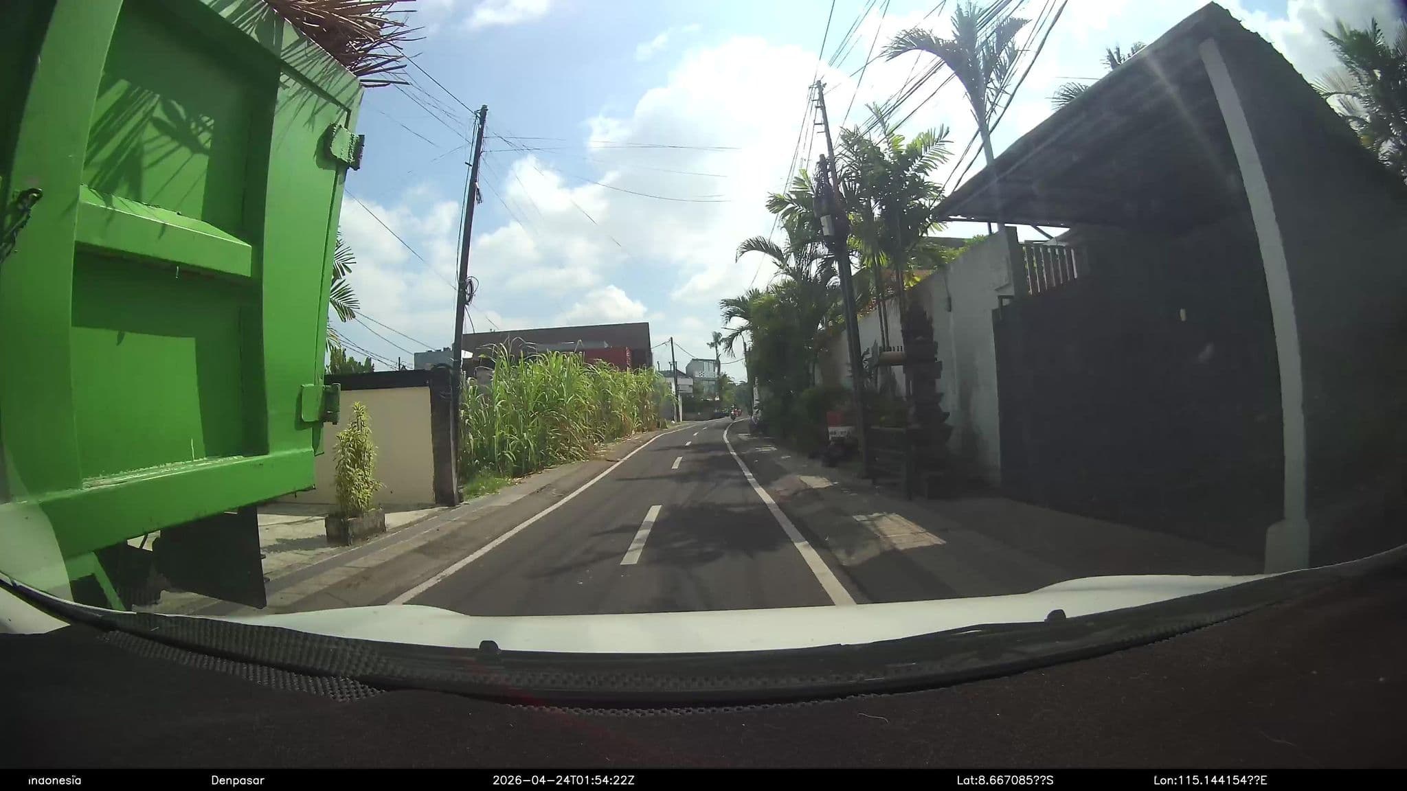 Street view near Villa Mezzanine, Legian — © Kaart---FRONT (CC BY-SA · Mapillary)