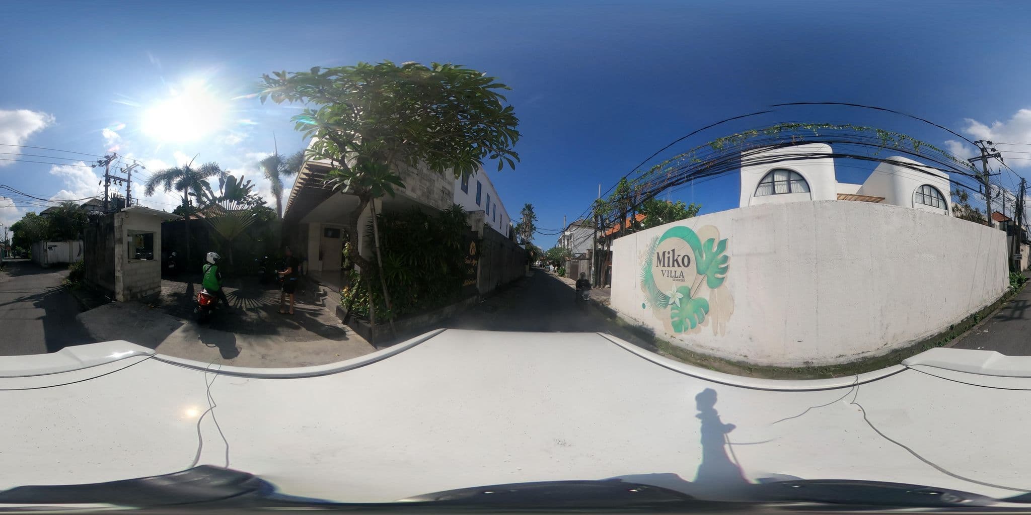 Street view near Yoschis hotel, Legian — © Kaart---360 (CC BY-SA · Mapillary)