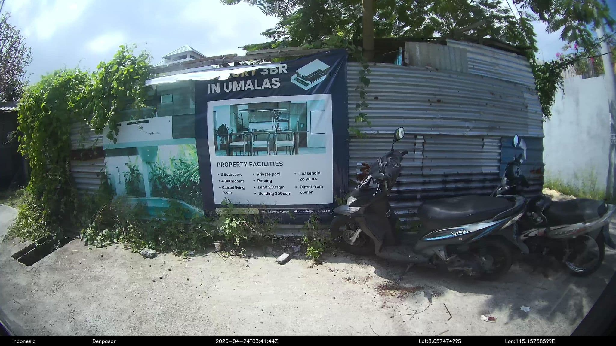 Street view near Villa Embrace, Dalung — © Kaart---LEFT (CC BY-SA · Mapillary)