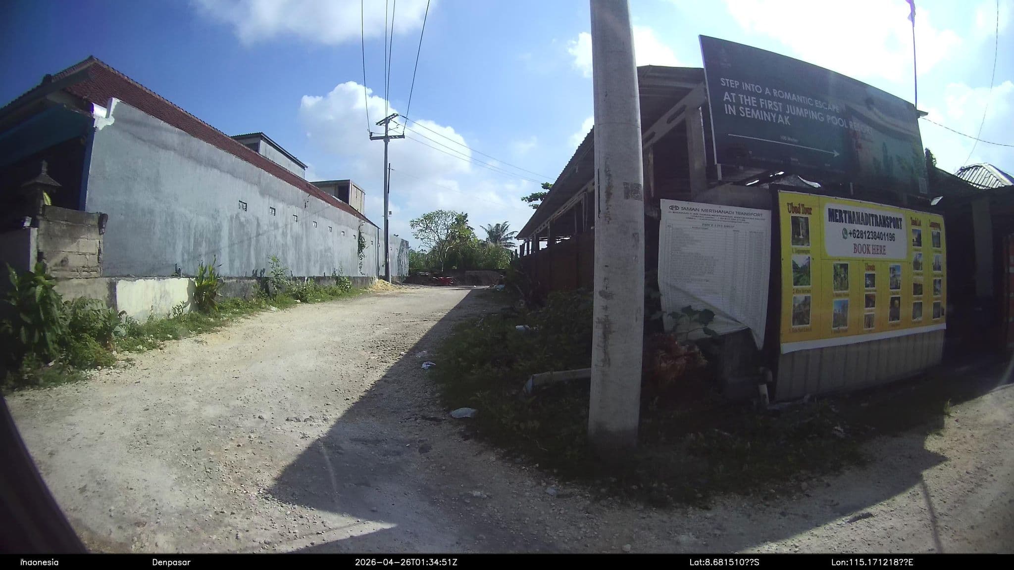 Street view near Cemara Residence, Legian — © Kaart---RIGHT (CC BY-SA · Mapillary)