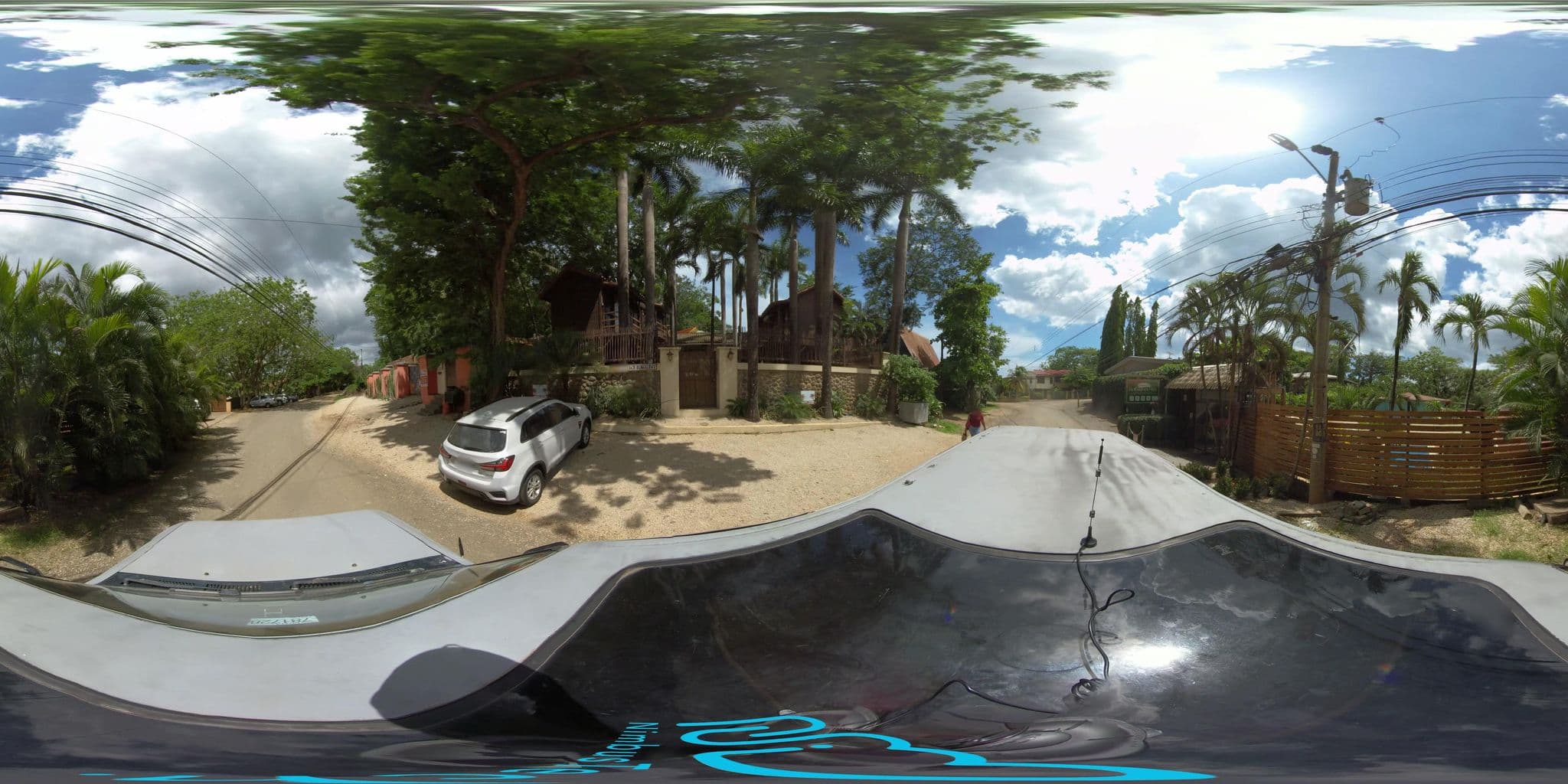 Street view near The Beach Bungalows, Tamarindo