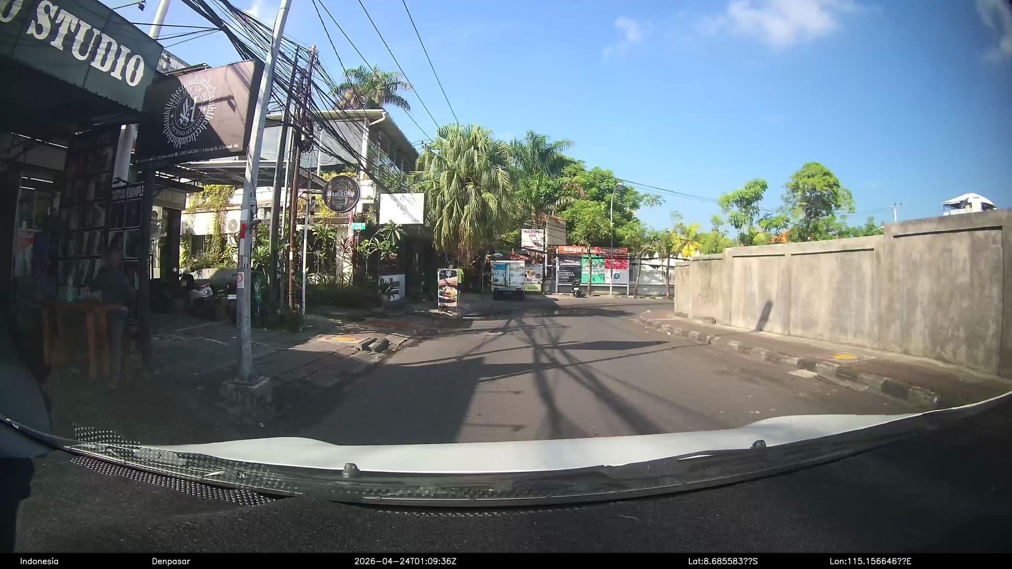 Street view near Villa Charm, Legian — © Kaart---360 (CC BY-SA · Mapillary)