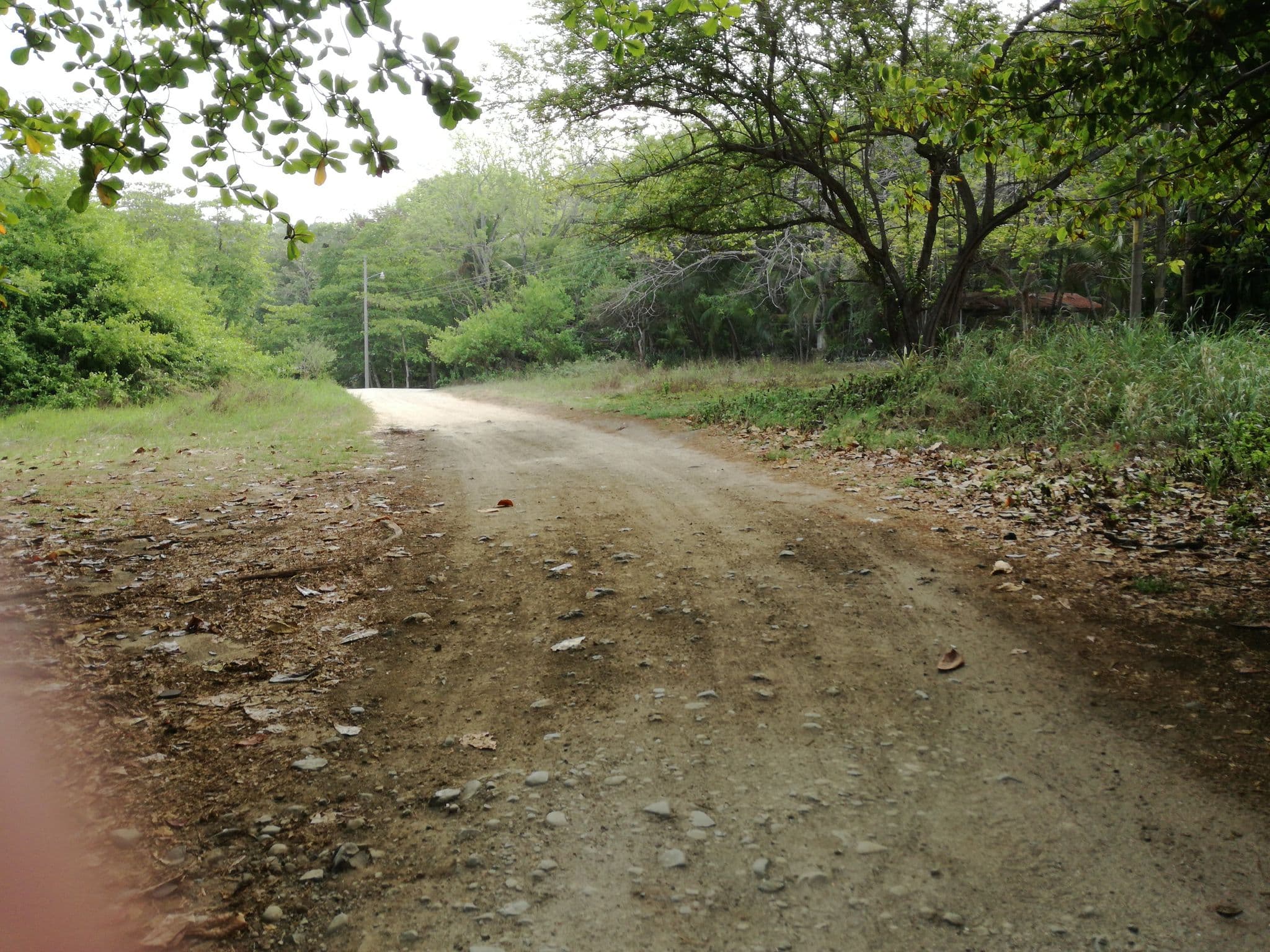 Street view near Campo de Tiendas, Paquera