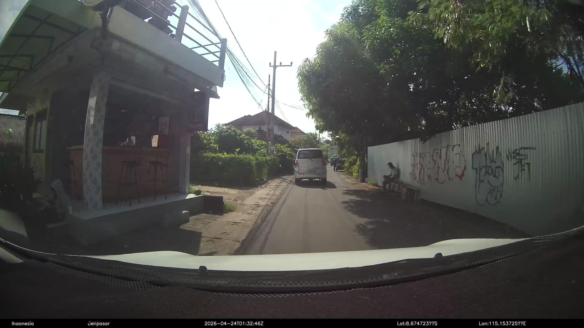 Street view near Villa Enggang, Legian — © Kaart---FRONT (CC BY-SA · Mapillary)