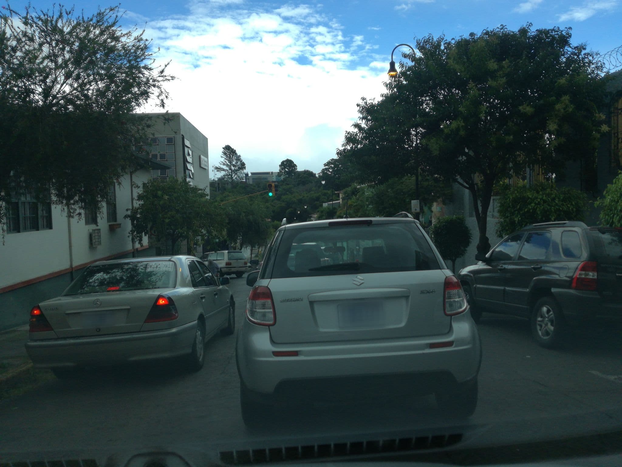Street view near Hotel Kekoldi, San José