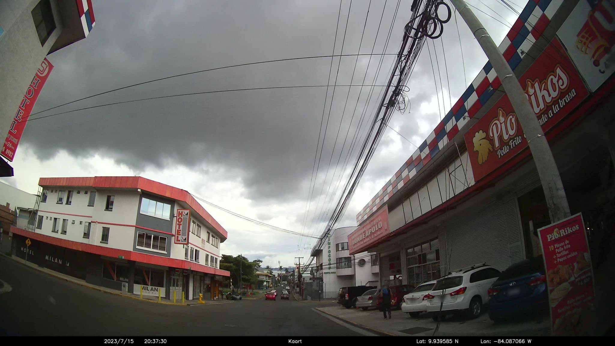 Street view near Hotel Sura B&B, San José
