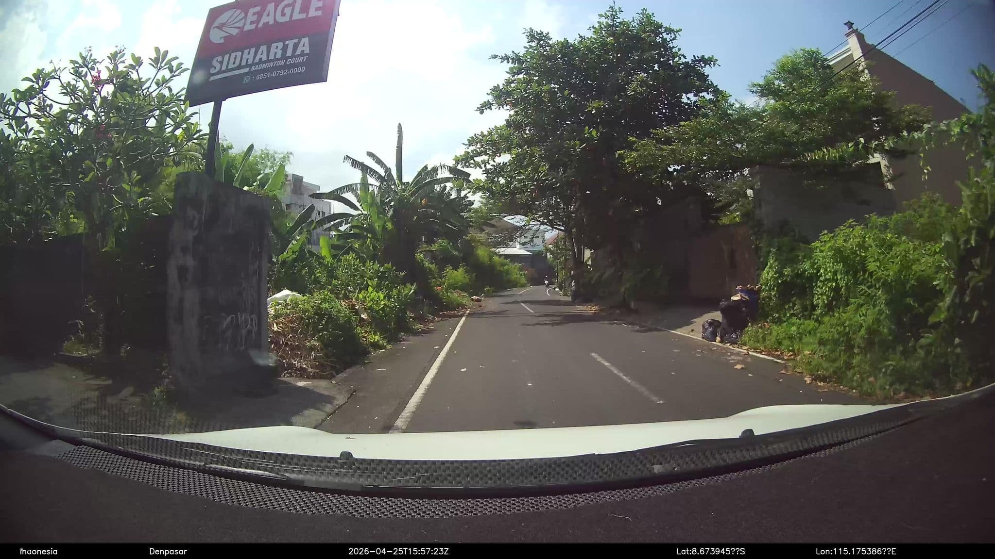 Street view near Zolina Villa, Legian — © Kaart---FRONT (CC BY-SA · Mapillary)
