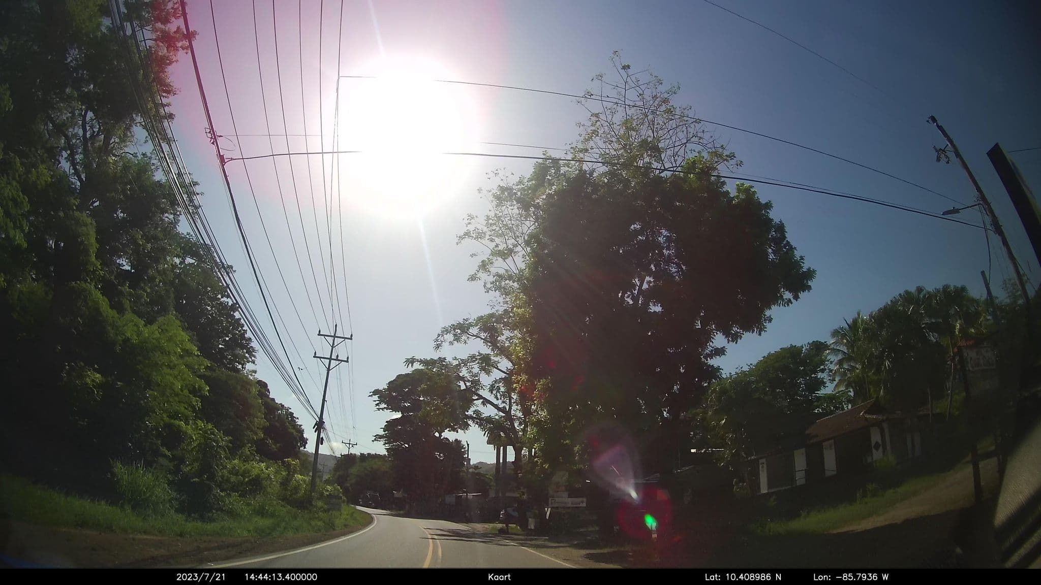 Street view near Quinta Esencia B&B, Tamarindo