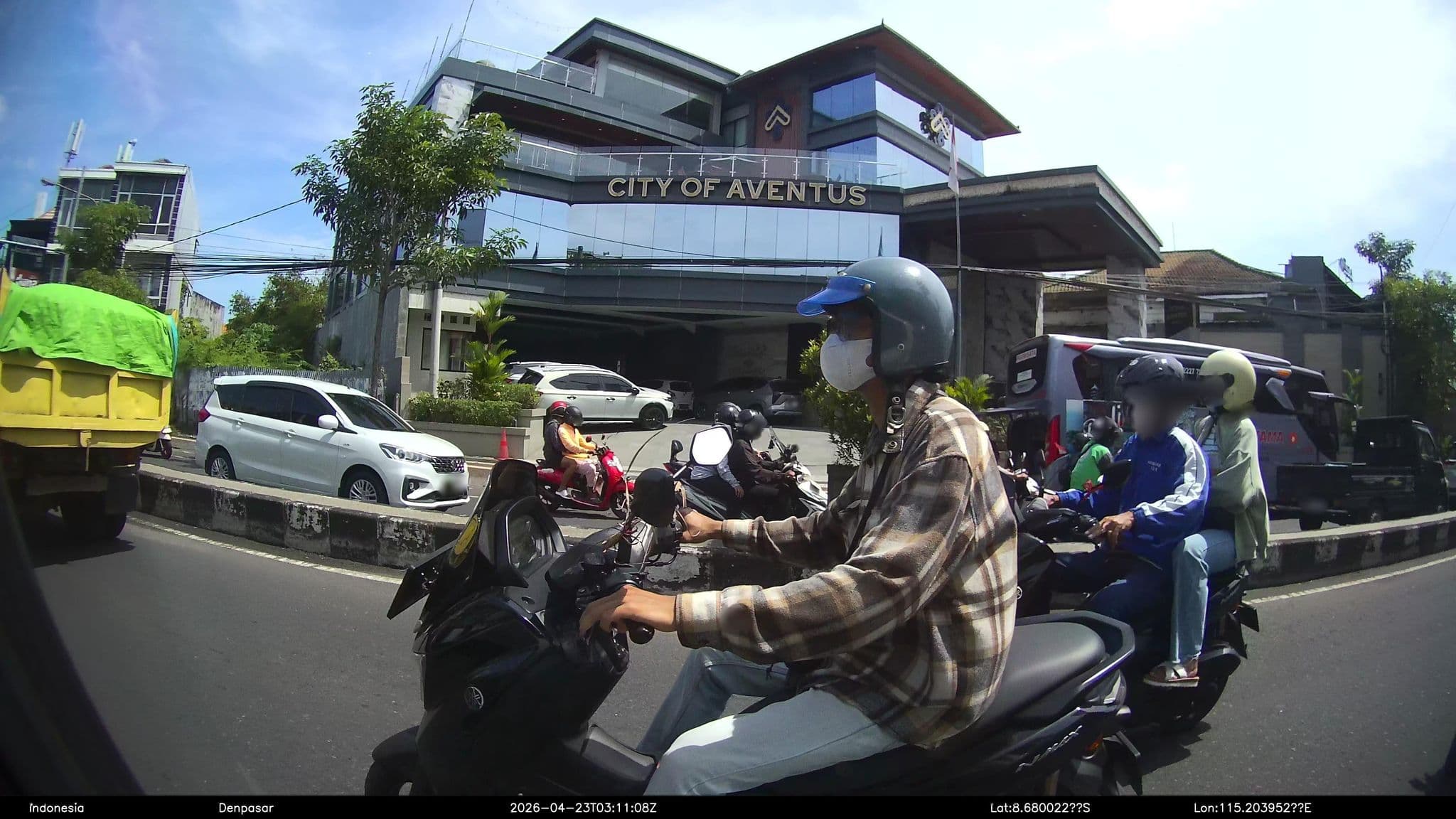 Street view near Linkcostel, Denpasar — © Kaart---360 (CC BY-SA · Mapillary)
