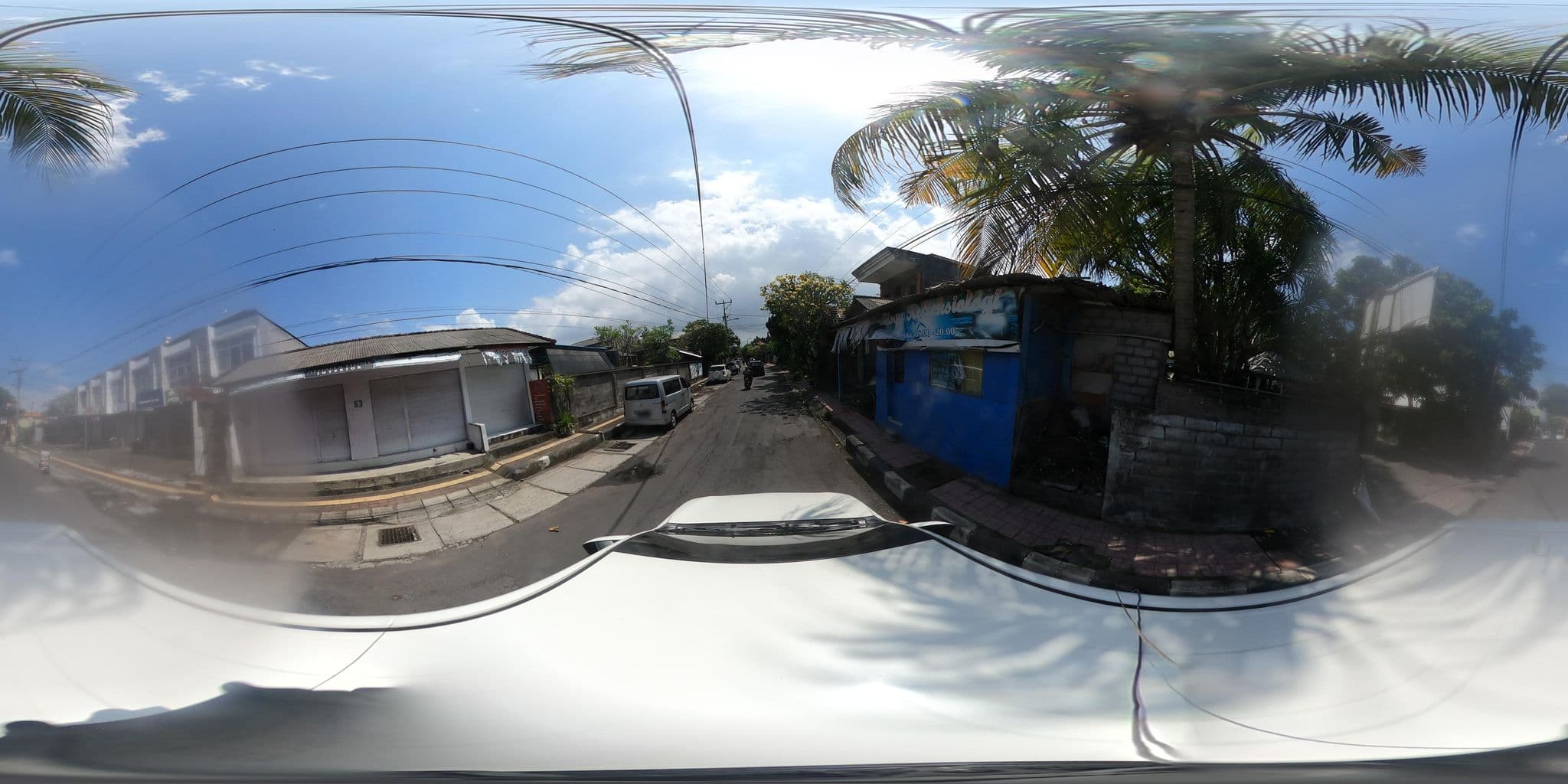 Street view near Hotel Kepundung, Denpasar — © kaart_360 (CC BY-SA · Mapillary)