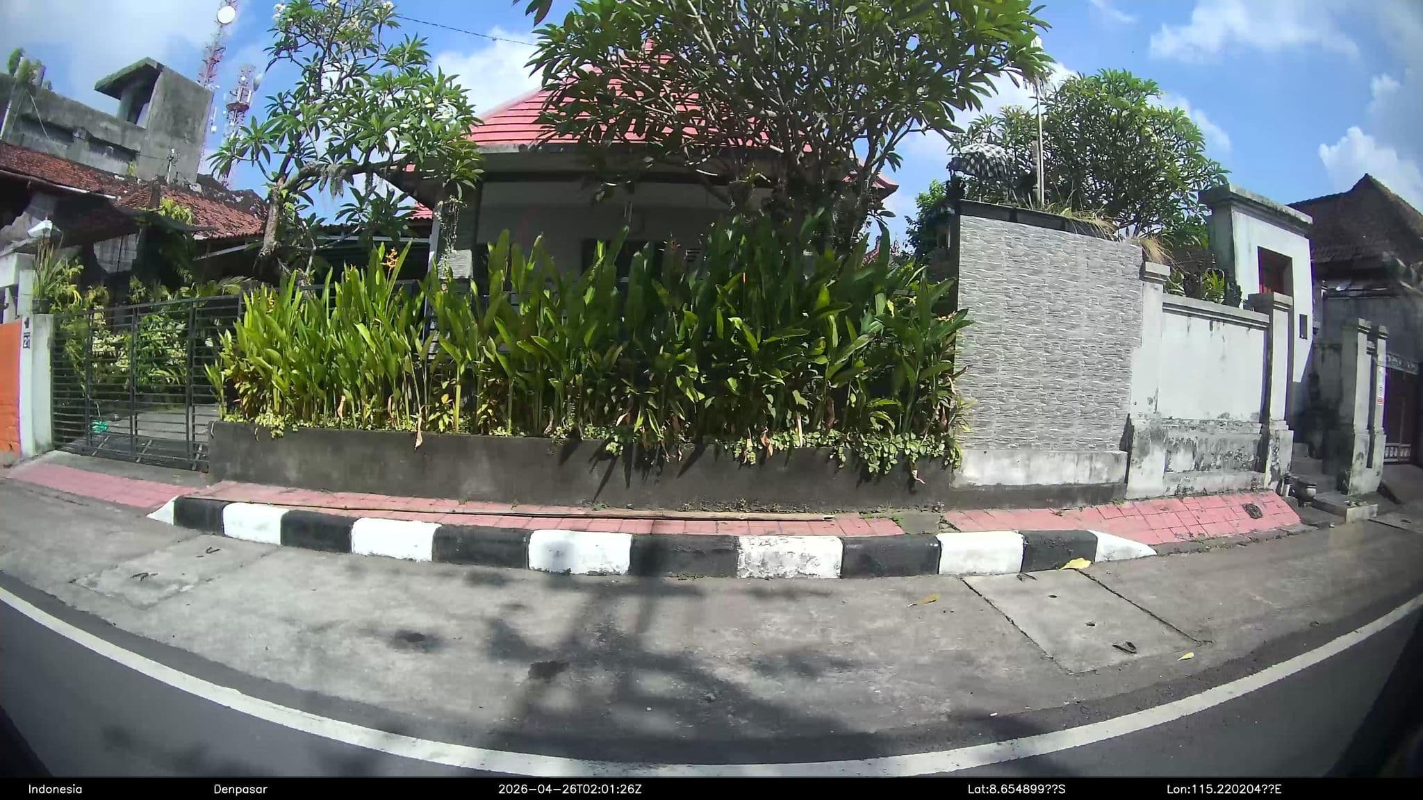 Street view near Birawa assembly hall, Hotel Bidakara, Denpasar — © Kaart---LEFT (CC BY-SA · Mapillary)