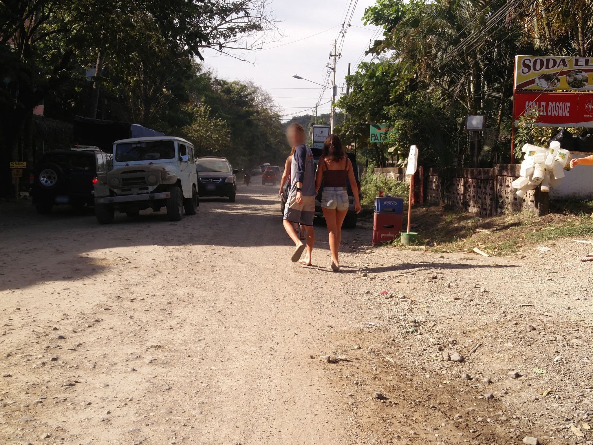 Street view near Eso Santa Teresa, Paquera