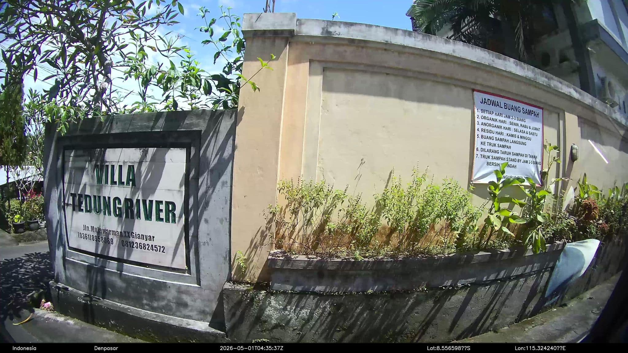 Street view near Villa Tedung River, Ubud — © Kaart---LEFT (CC BY-SA · Mapillary)