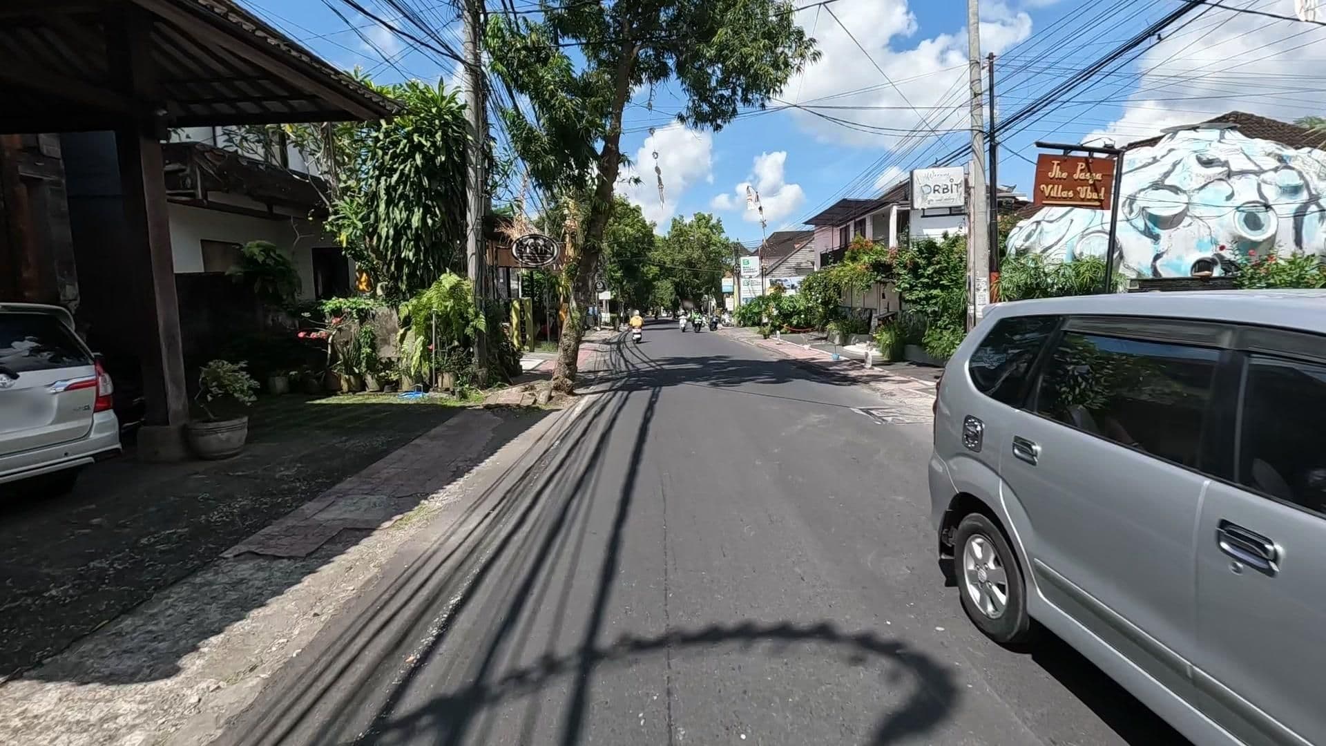 Street view near KopiKats Villa, Ubud — © lucomsky (CC BY-SA · Mapillary)